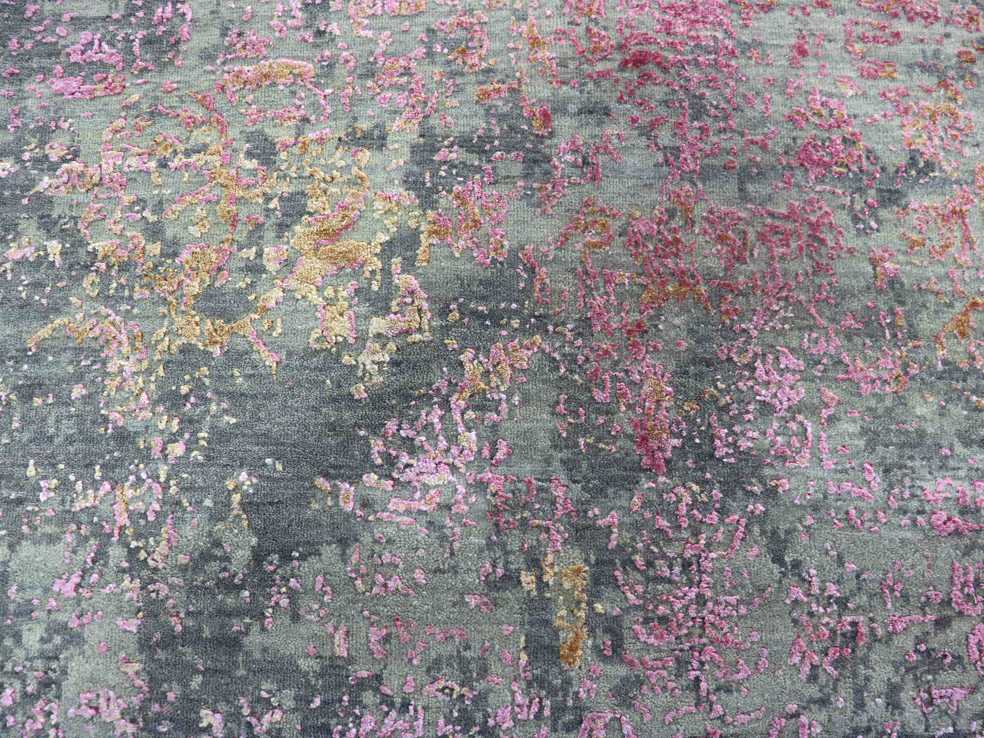 MYSTIC HOLI | 8' x 10' FT | TRADITIONAL RUGS | CITRUS/PINK COLOR