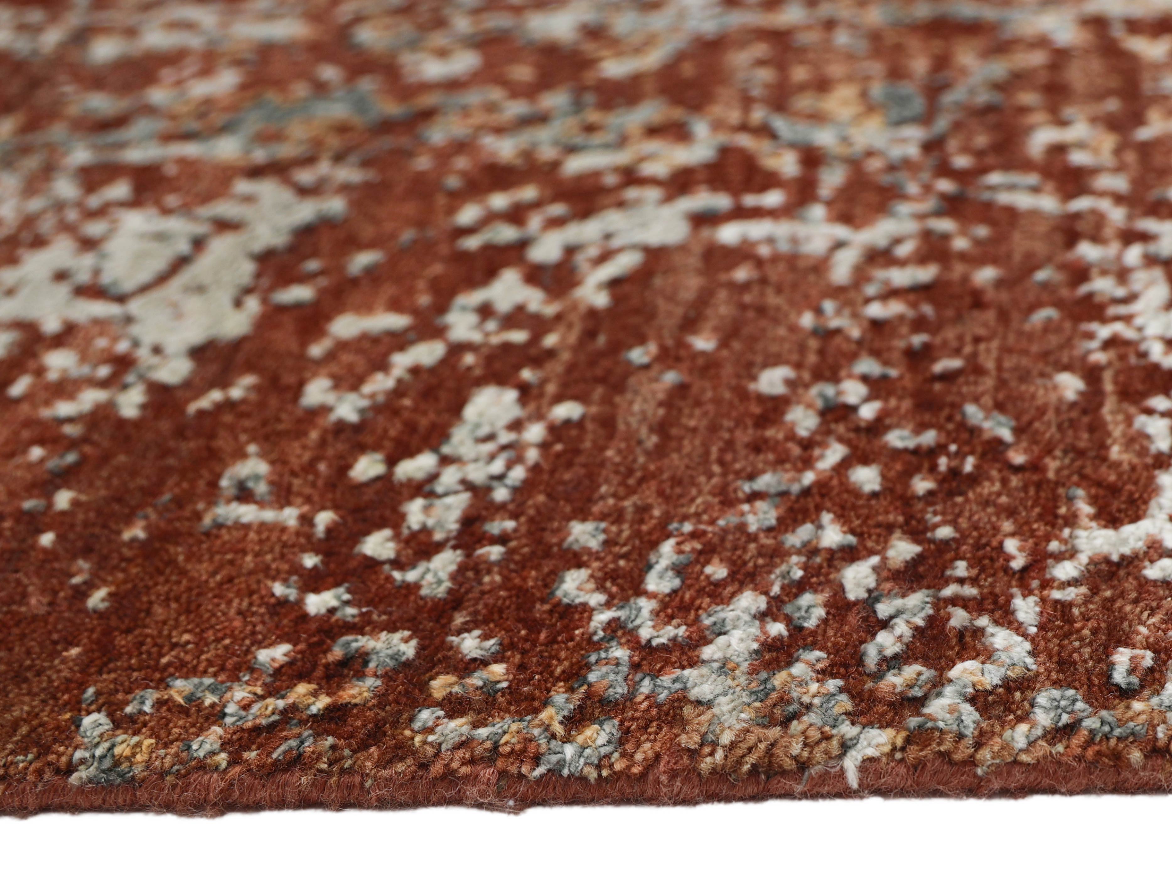 DEUCHESS | 8' x 10' FT | TRADITIONAL RUGS | RED-BEIGE COLOR