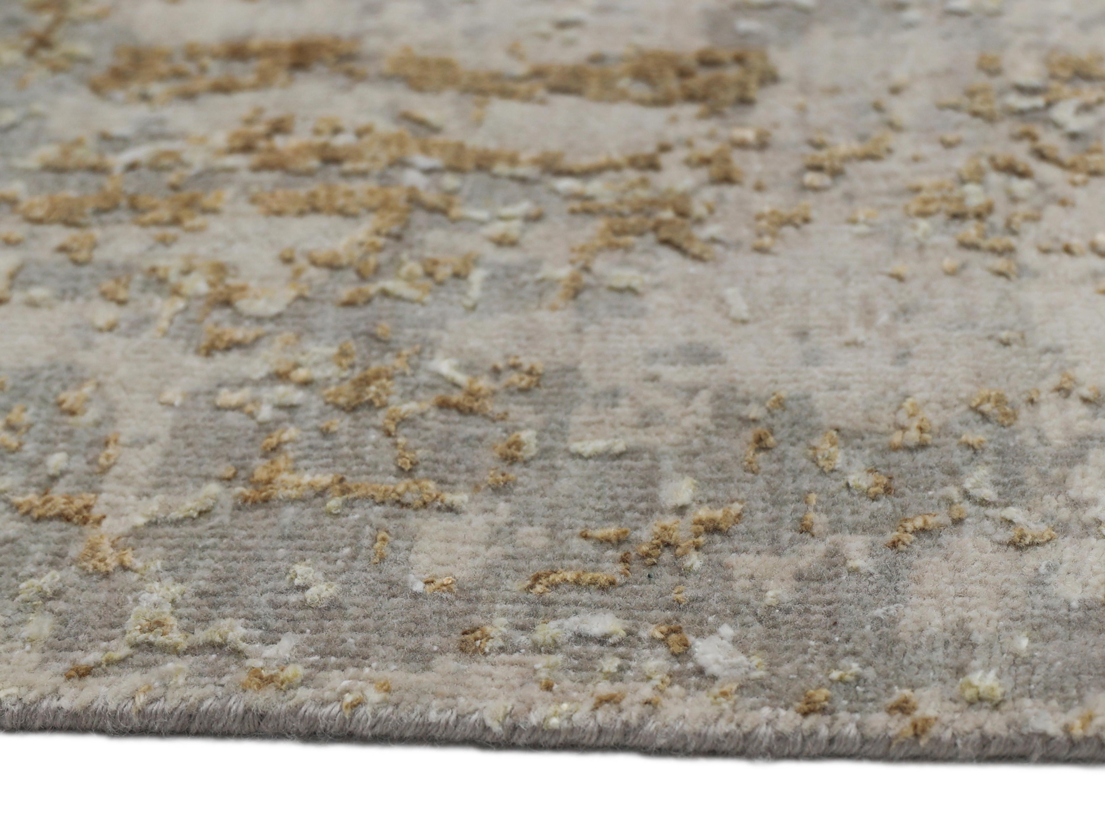 GRAIL | 8' x 10' FT | TRADITIONAL RUGS | BEIGE-GOLD COLOR