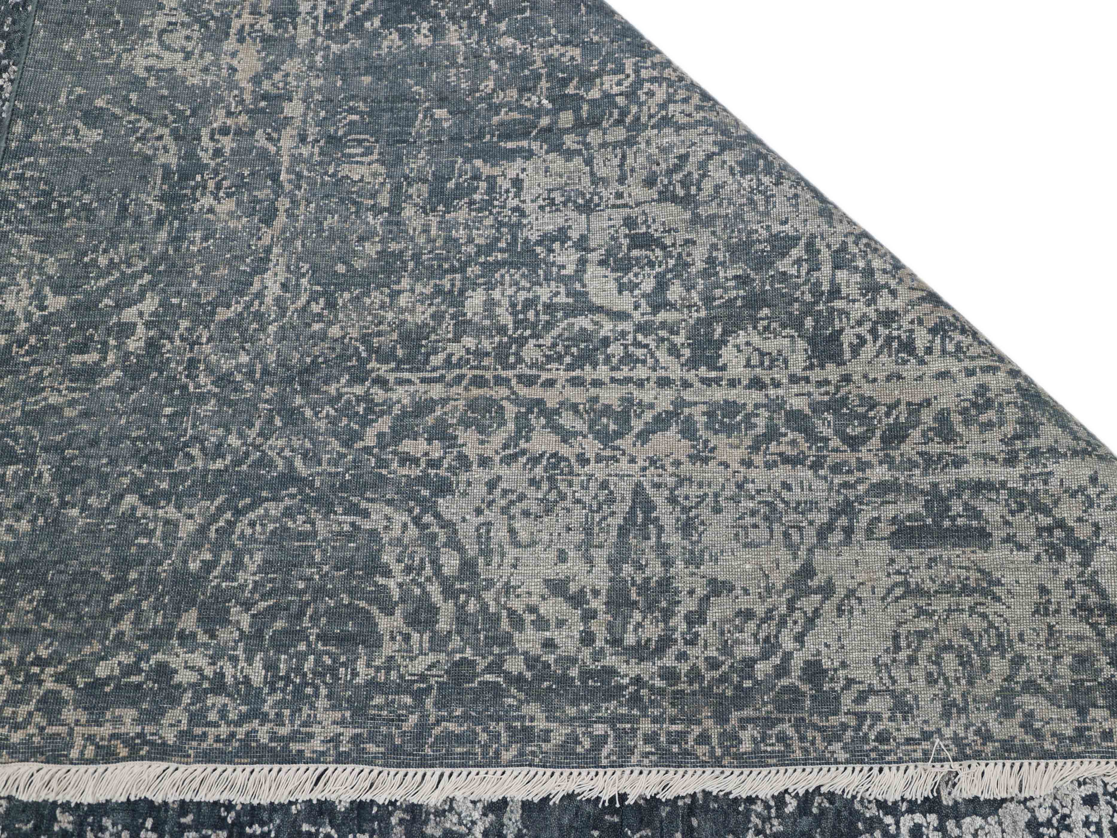 BLAKE | 8' x 10' FT | TRADITIONAL RUGS | BLUE-GREY COLOR