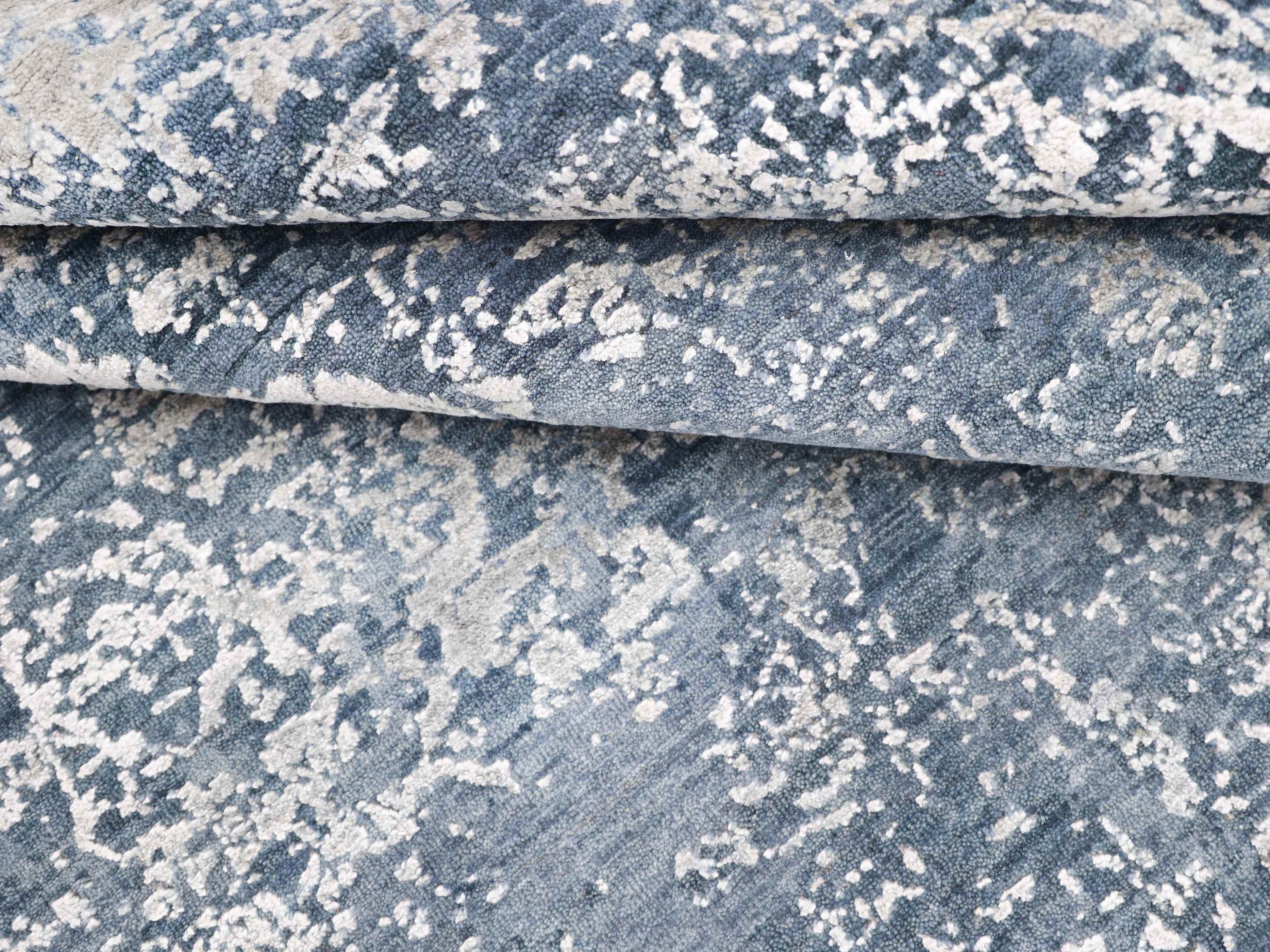 BLAKE | 8' x 10' FT | TRADITIONAL RUGS | BLUE-GREY COLOR