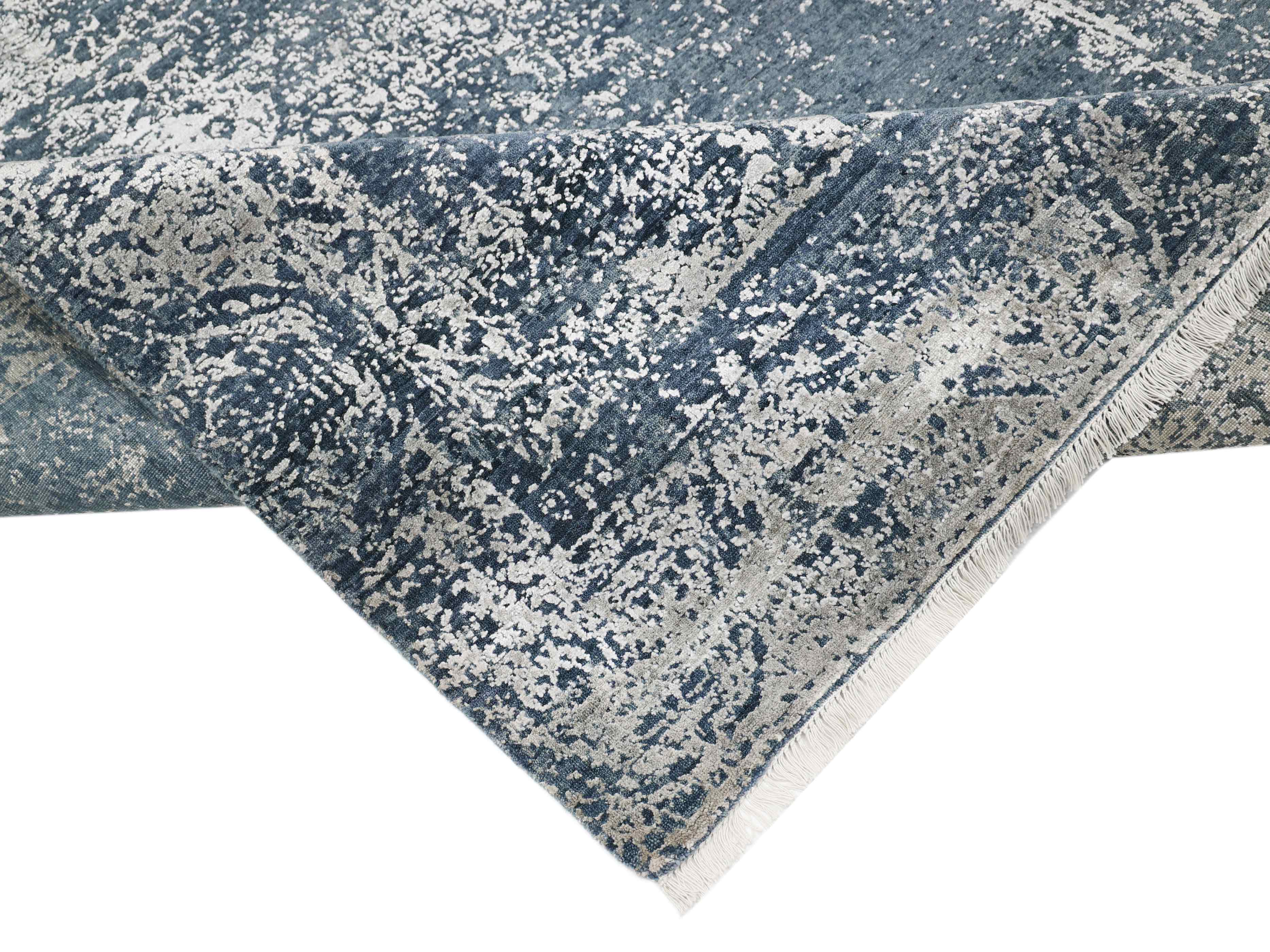 BLAKE | 8' x 10' FT | TRADITIONAL RUGS | BLUE-GREY COLOR