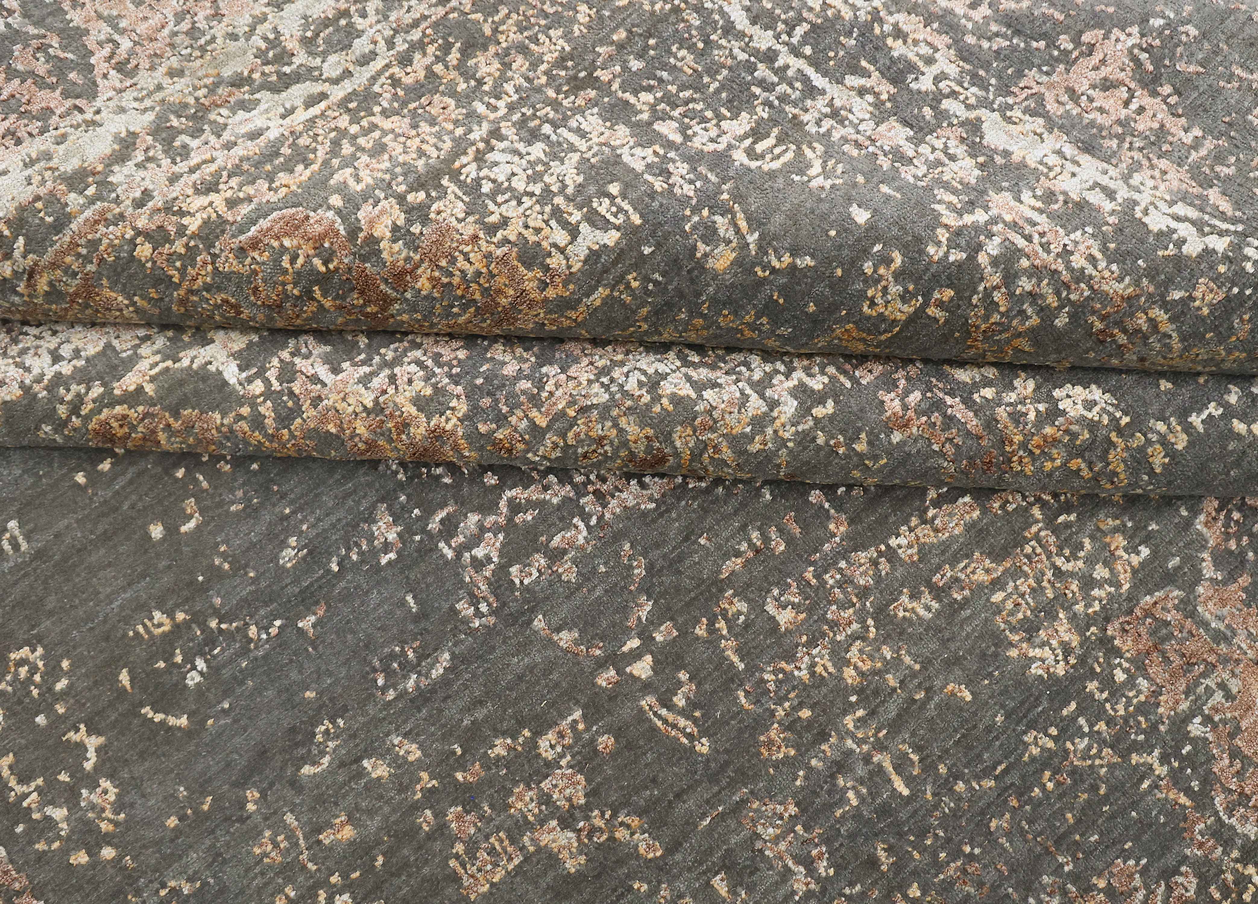 BOWRAL | 8' x 10' FT | TRADITIONAL RUGS | GREY/RUST COLOR