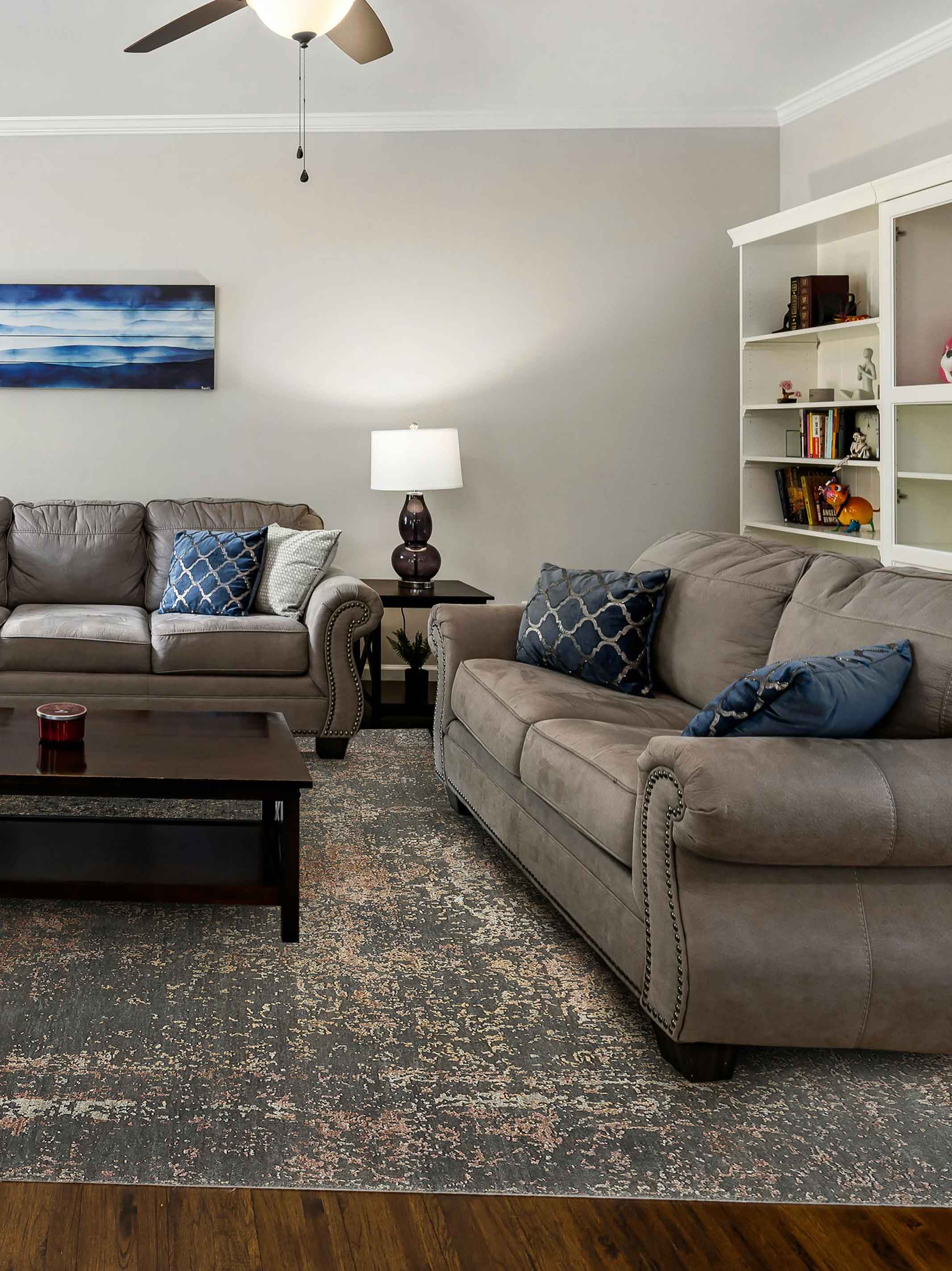 BOWRAL | 8' x 10' FT | TRADITIONAL RUGS | GREY/RUST COLOR
