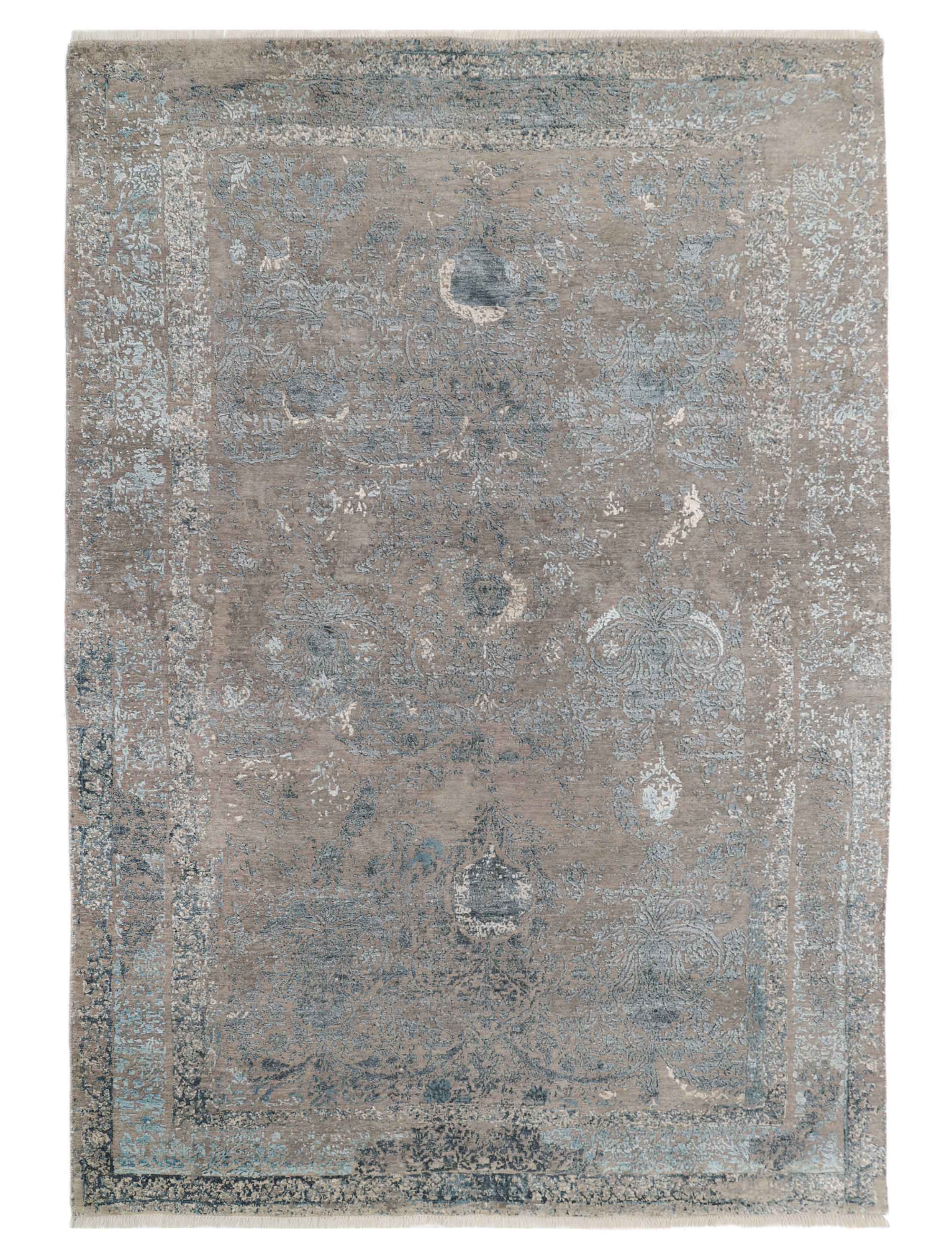STELLAR | 8' x 10' FT | 9' x 12' FT | TRADITIONAL RUGS | GREY-LT BLUE COLOR