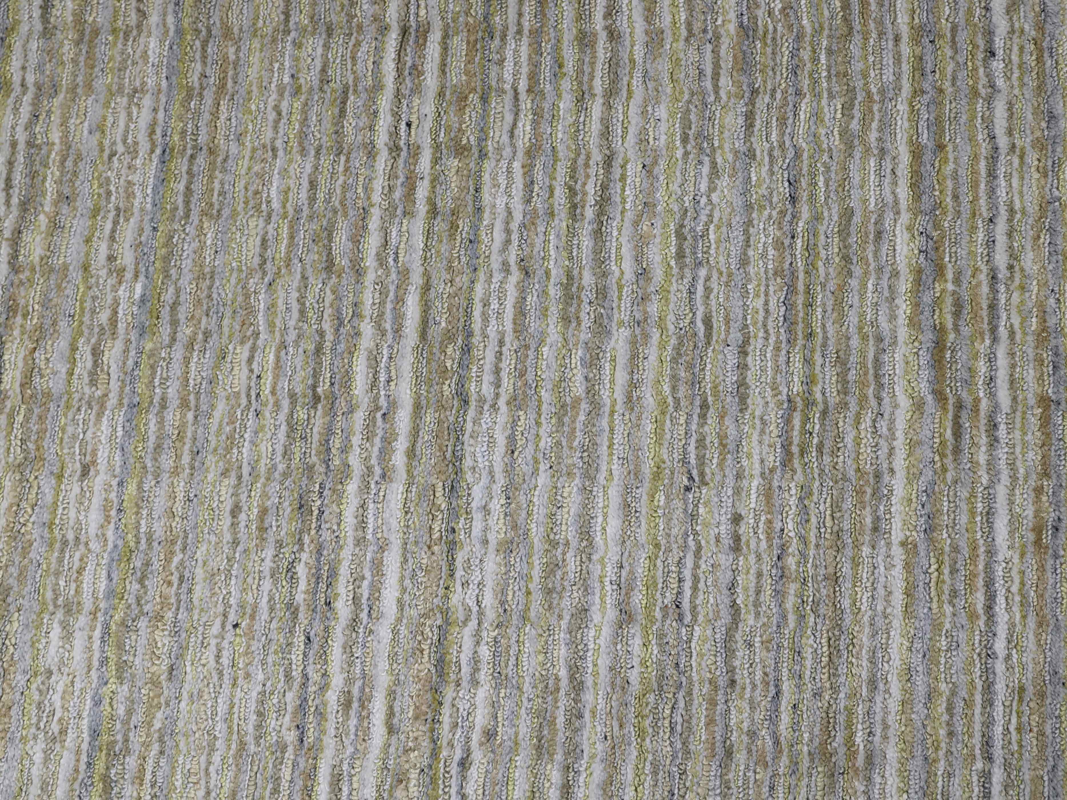 ABACA | 5'6" x 8' FT | MODERN RUGS | YELLOW COLOR