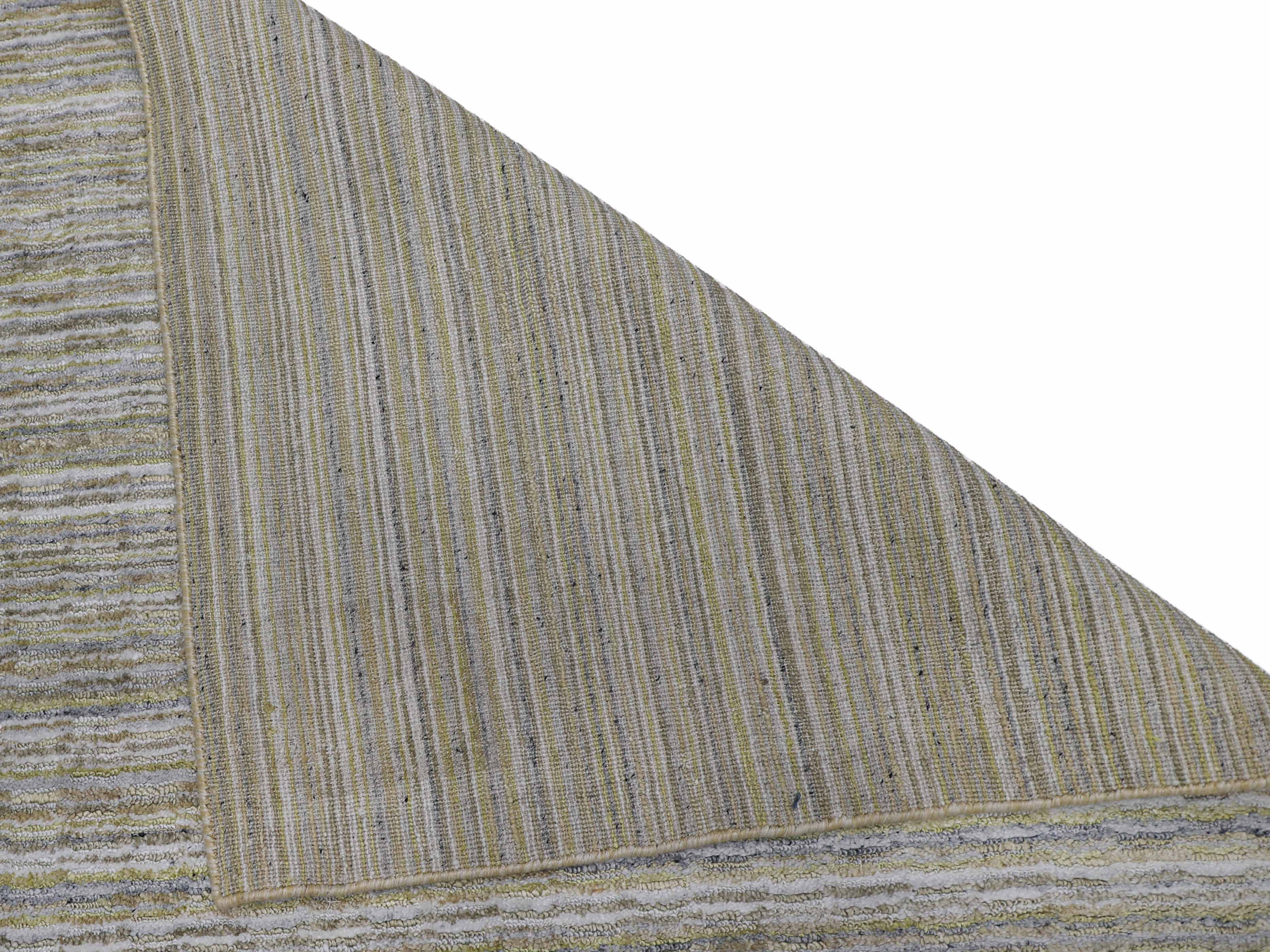 ABACA | 5'6" x 8' FT | MODERN RUGS | YELLOW COLOR