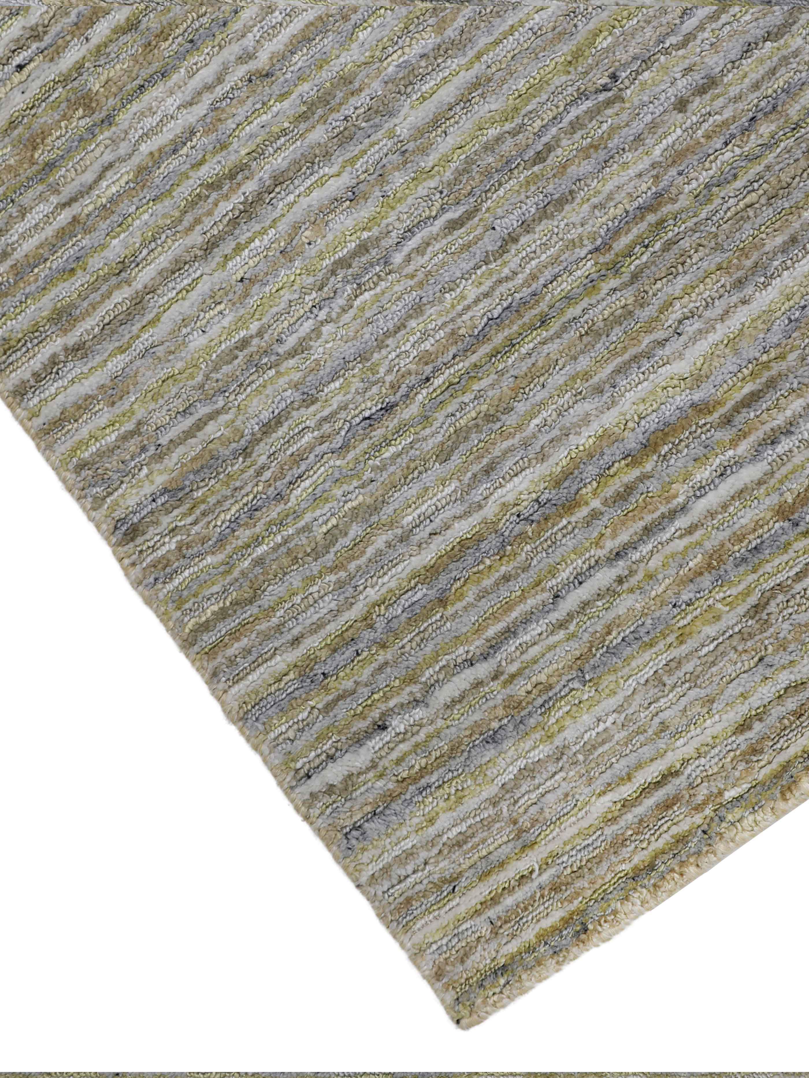 ABACA | 5'6" x 8' FT | MODERN RUGS | YELLOW COLOR