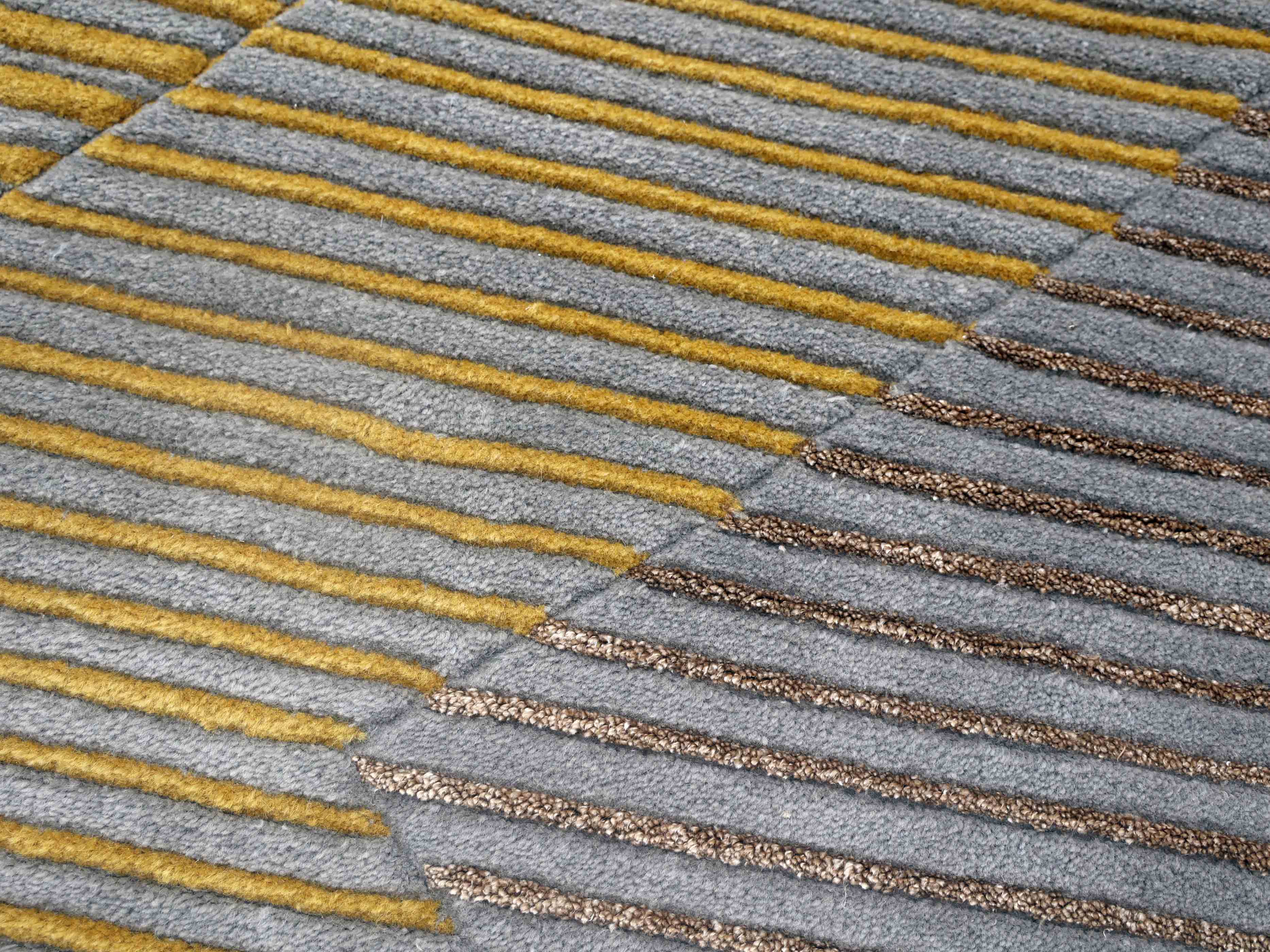 AURUM WEAVE | 4' FT ROUND | MODERN RUGS | MULTI COLOR