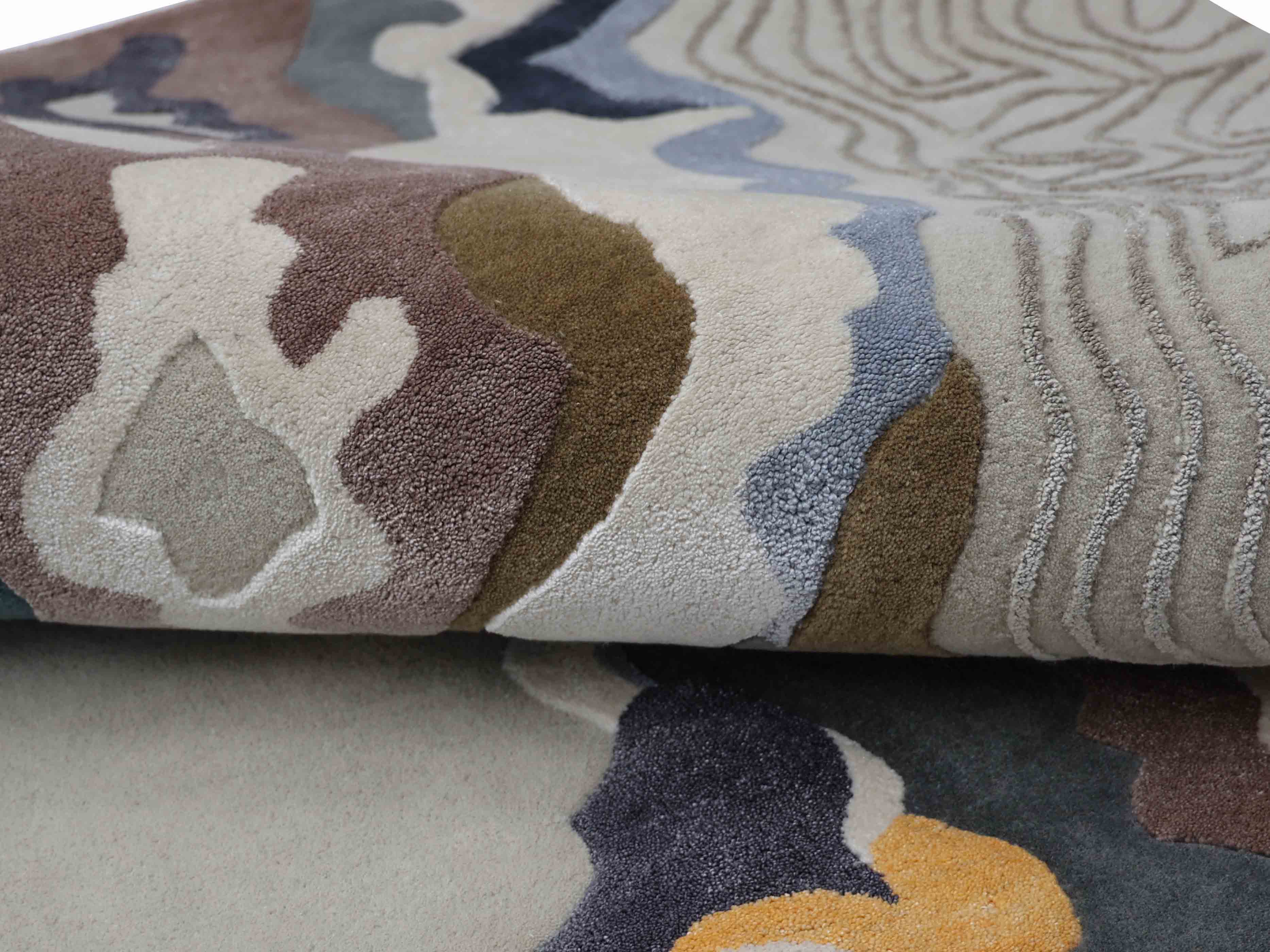 FRANCA | 5' x 8' FT | MODERN RUGS | MULTI COLOR