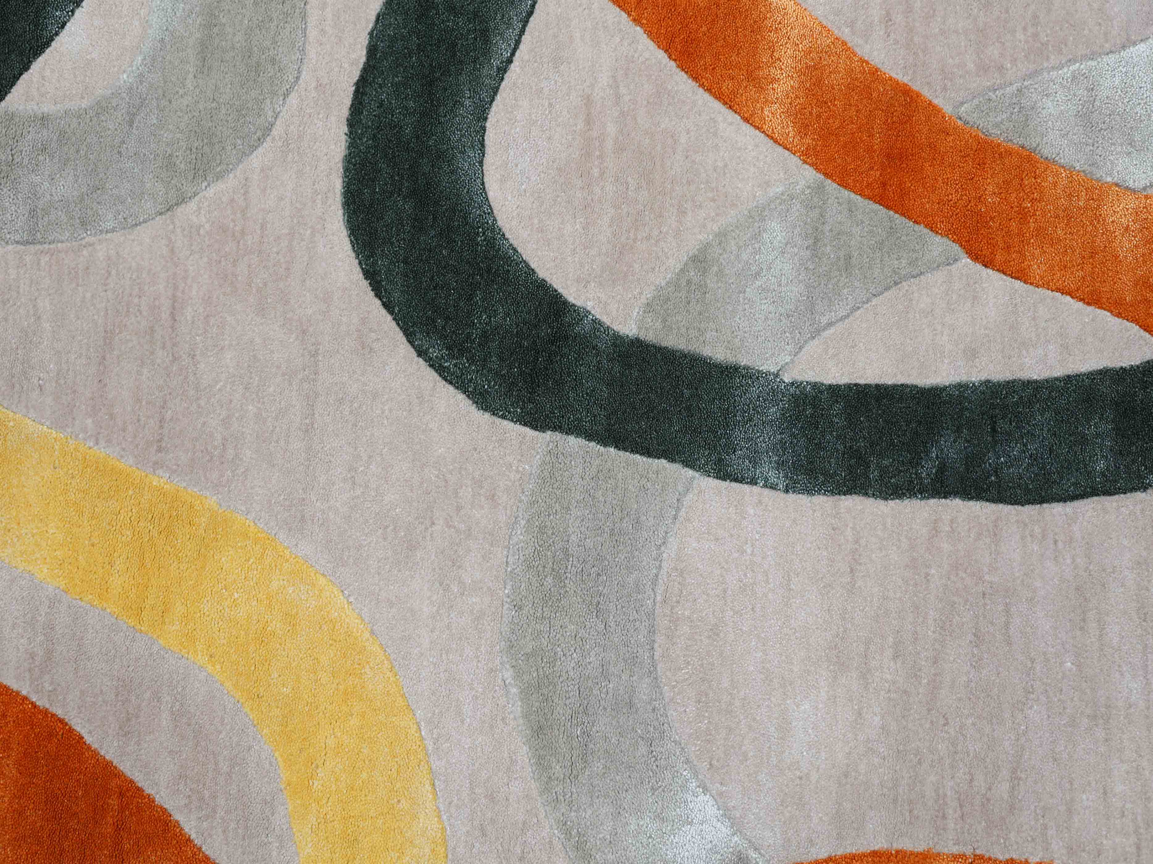 TANGLEA | 4' x 6' FT | MODERN RUGS | MULTI COLOR