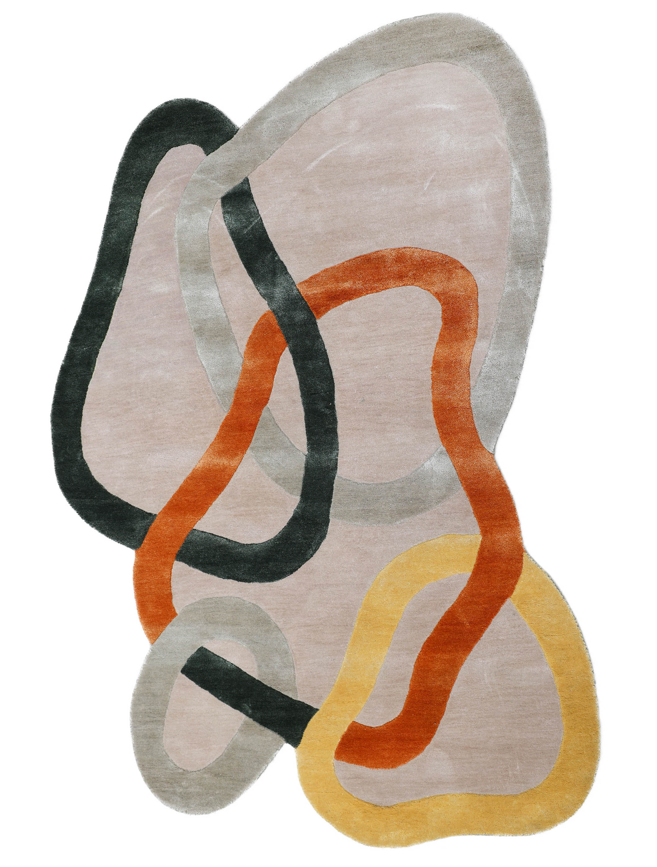 TANGLEA | 4' x 6' FT | MODERN RUGS | MULTI COLOR