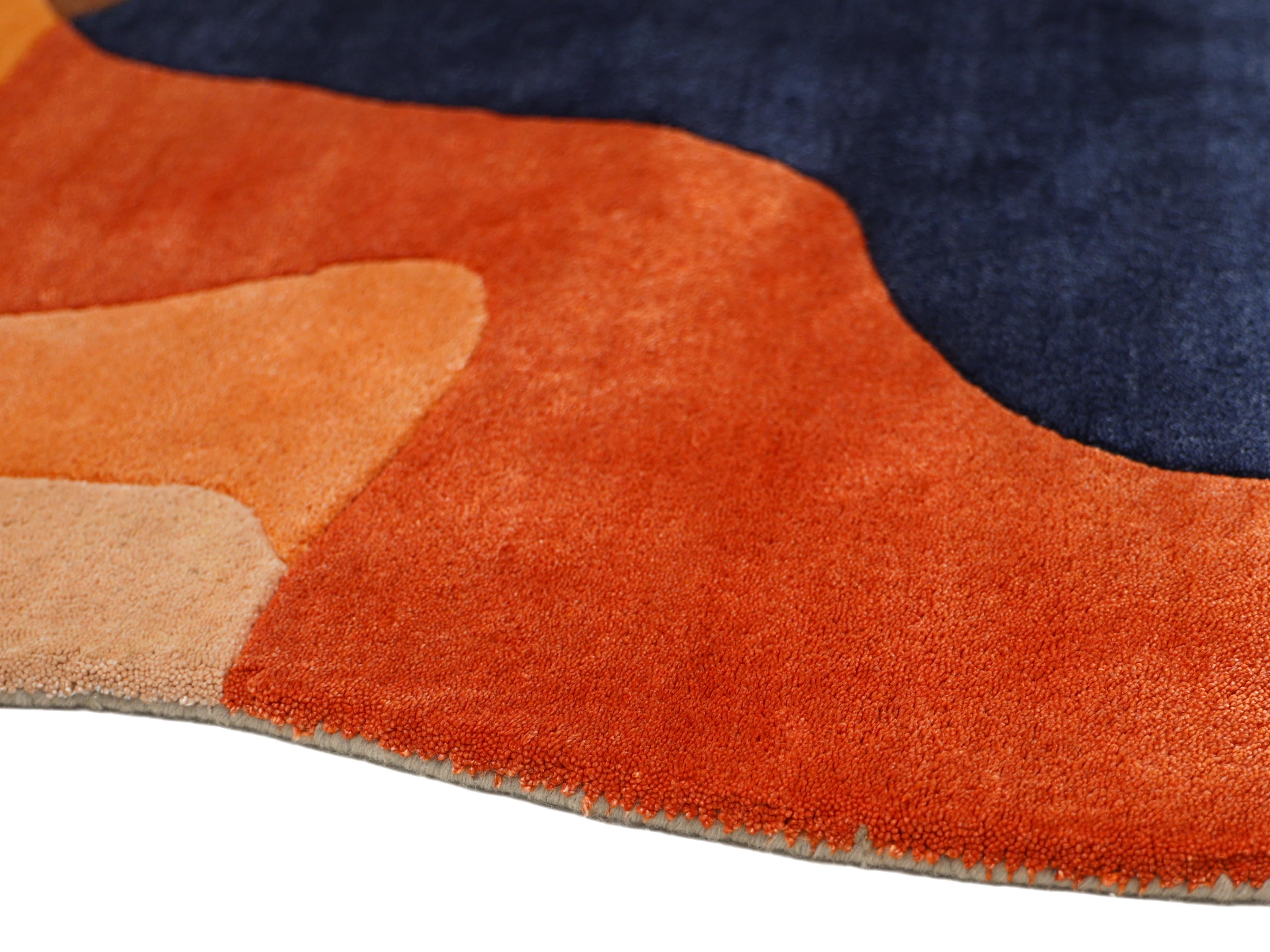 RADIANCE | 4' X 4' FT | MODERN RUGS | MULTI COLOR