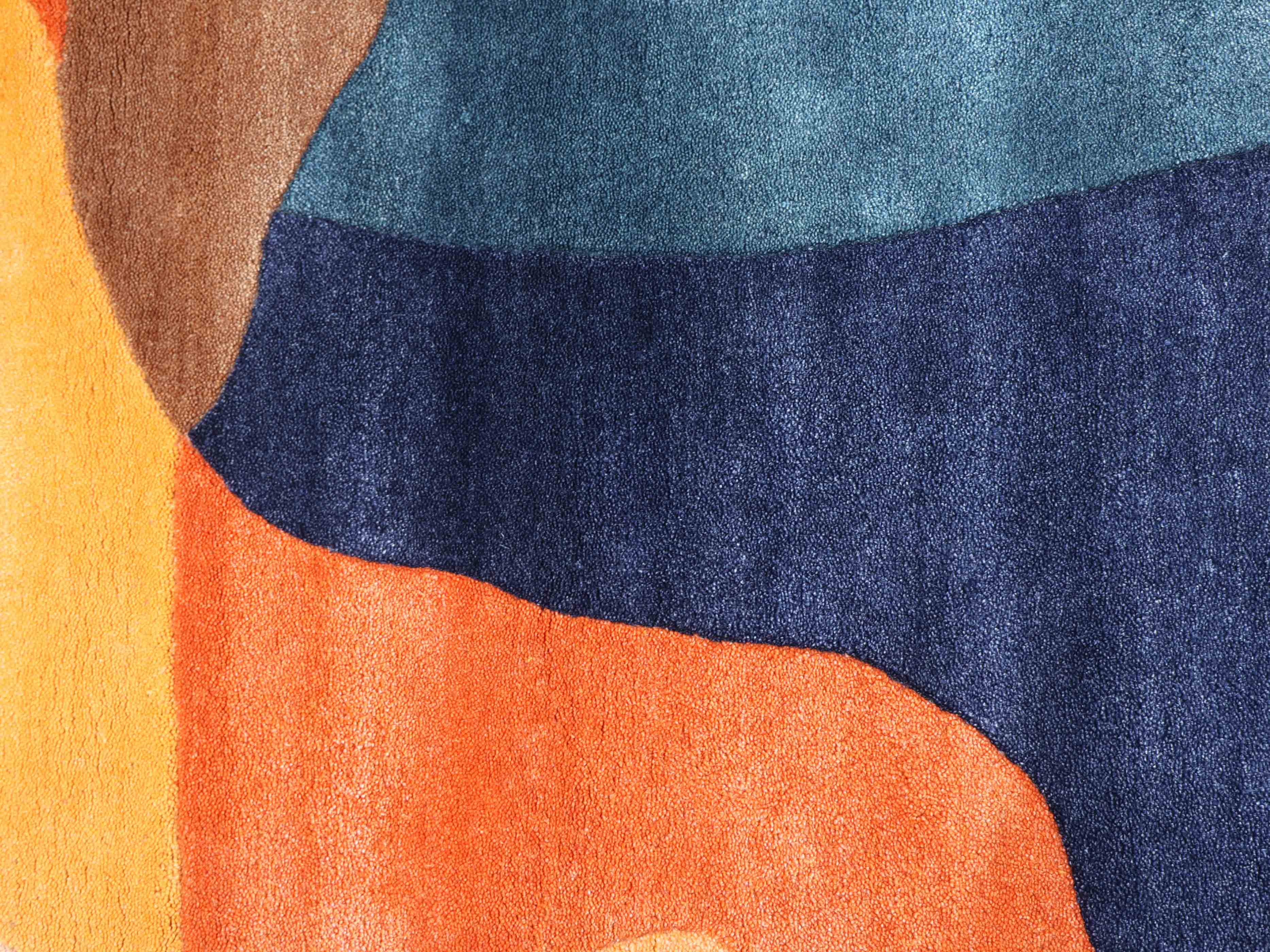 RADIANCE | 4' X 4' FT | MODERN RUGS | MULTI COLOR