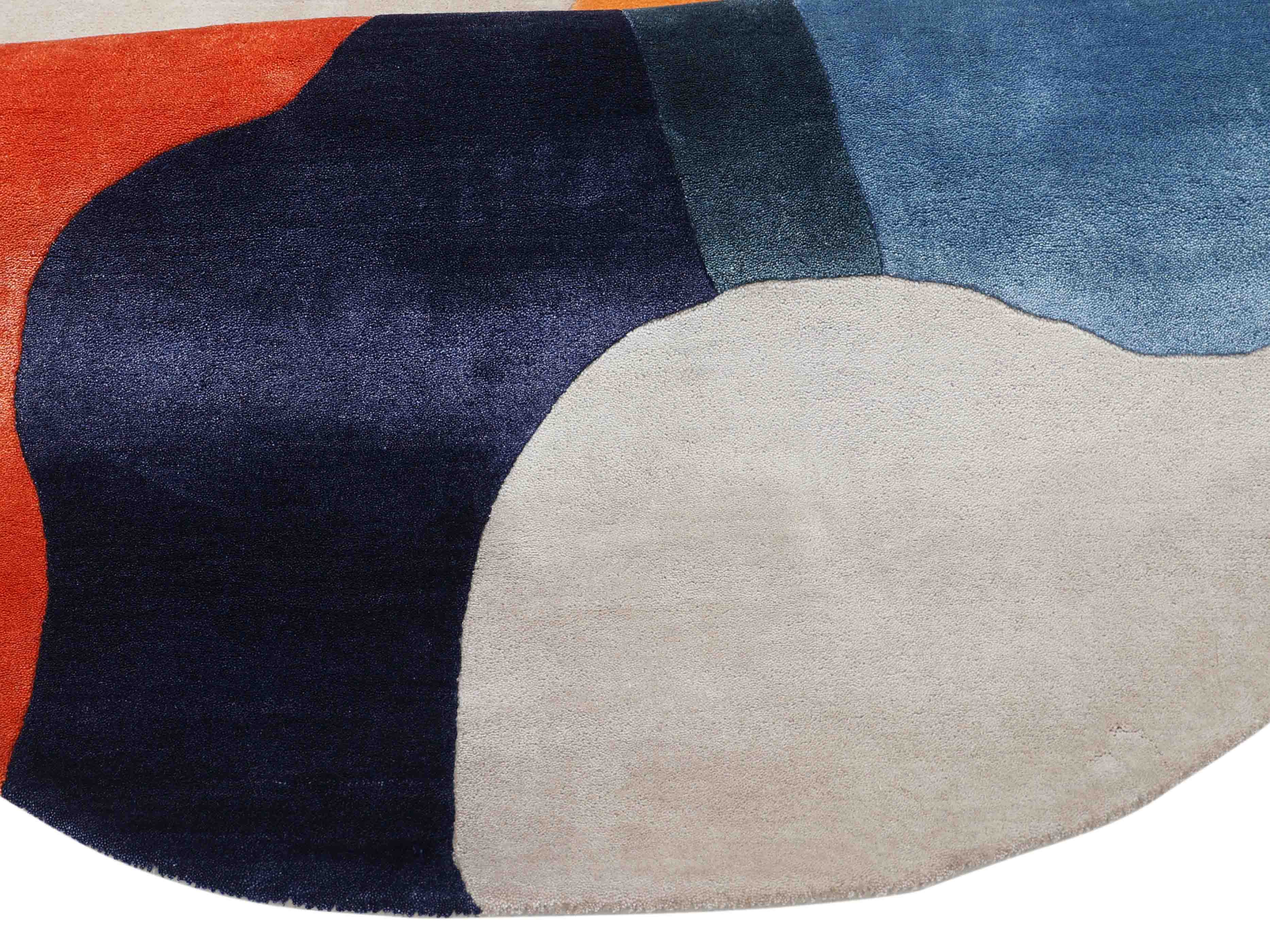 RADIANCE | 4' X 4' FT | MODERN RUGS | MULTI COLOR