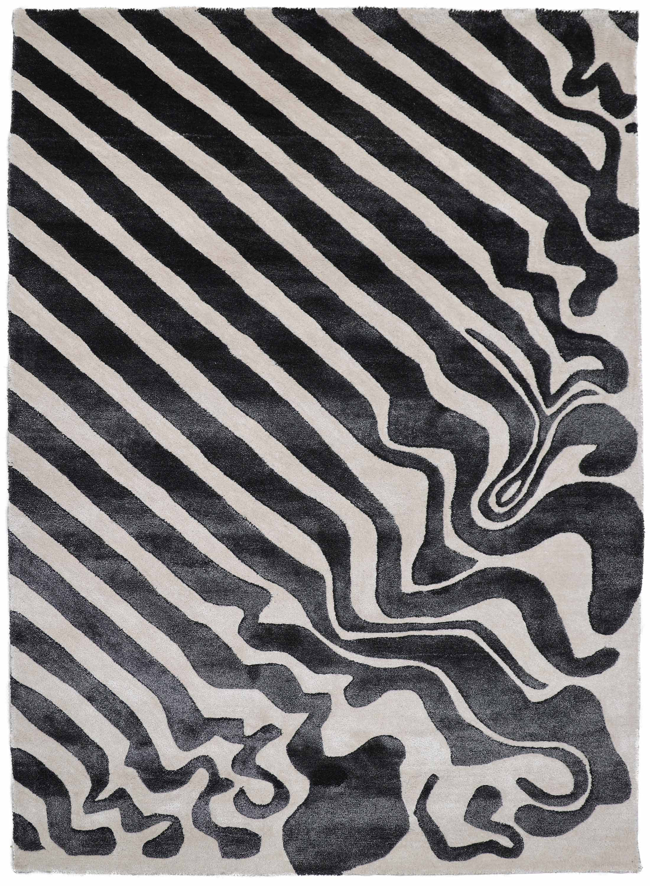 INKDRIFT | 4' x 6' FT | MODERN RUGS | MULTI COLOR