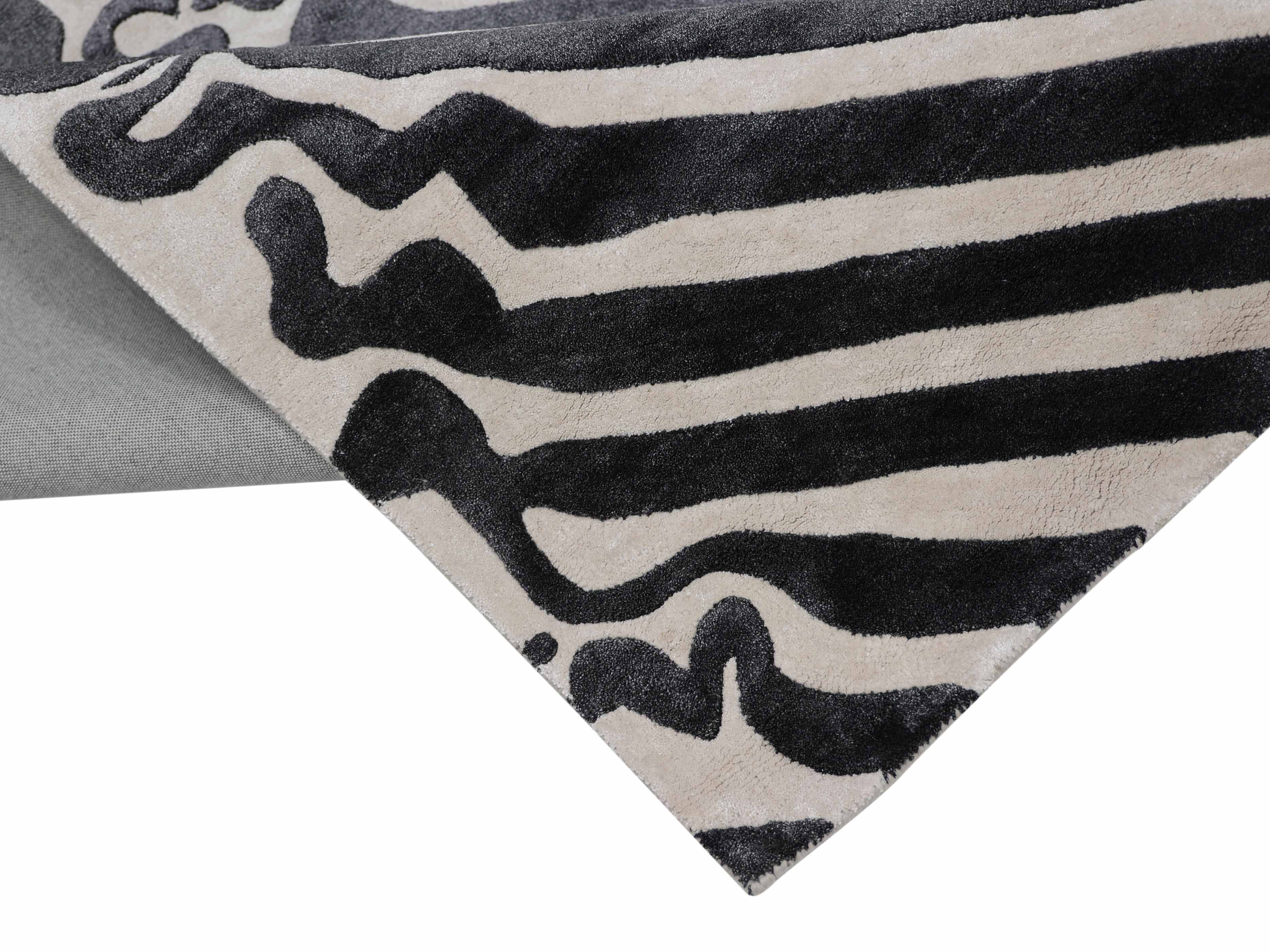 INKDRIFT | 4' x 6' FT | MODERN RUGS | MULTI COLOR