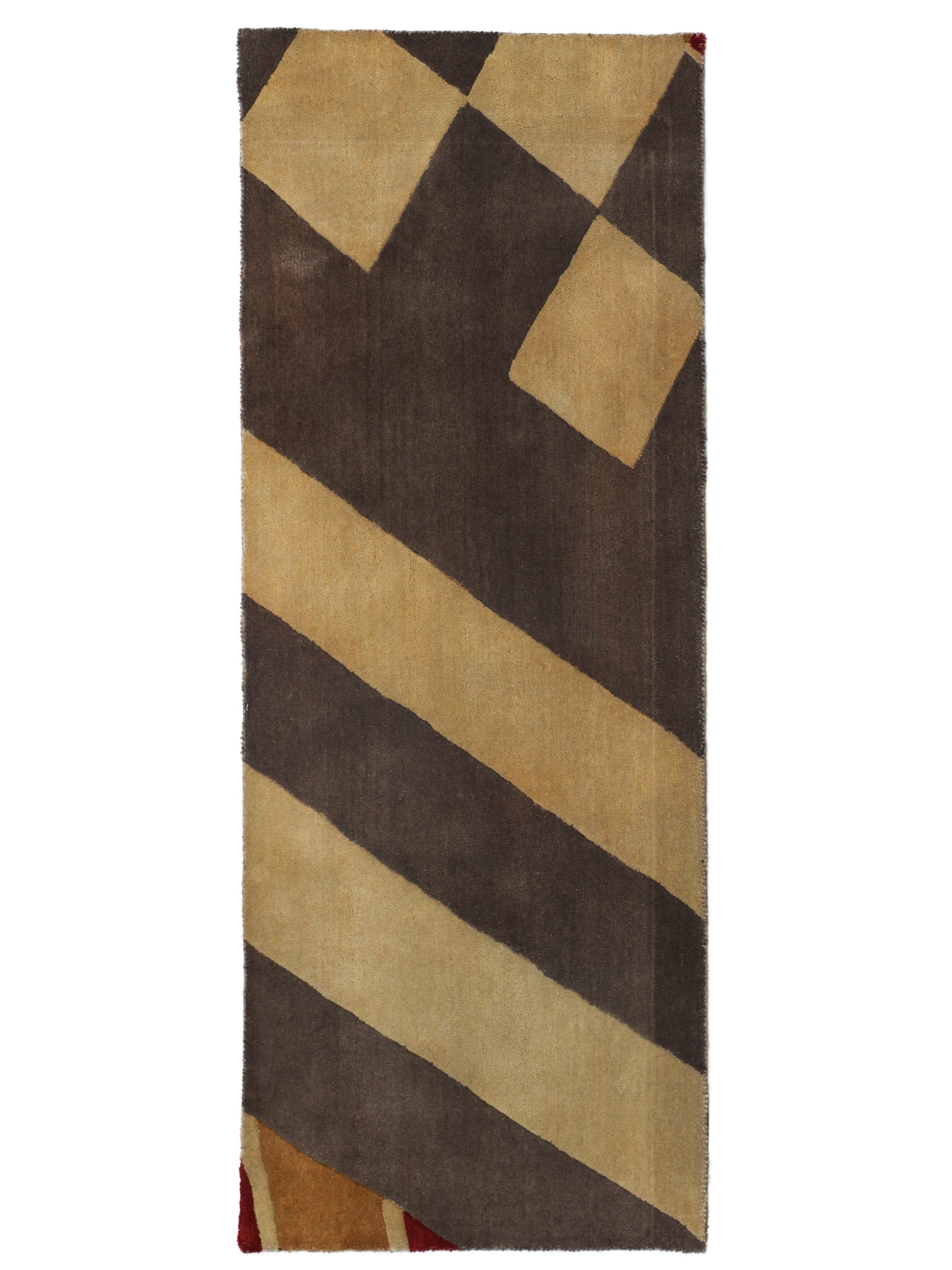 OBLIQAURA | 2' x 5'5" FT | MODERN RUGS | MULTI COLOR