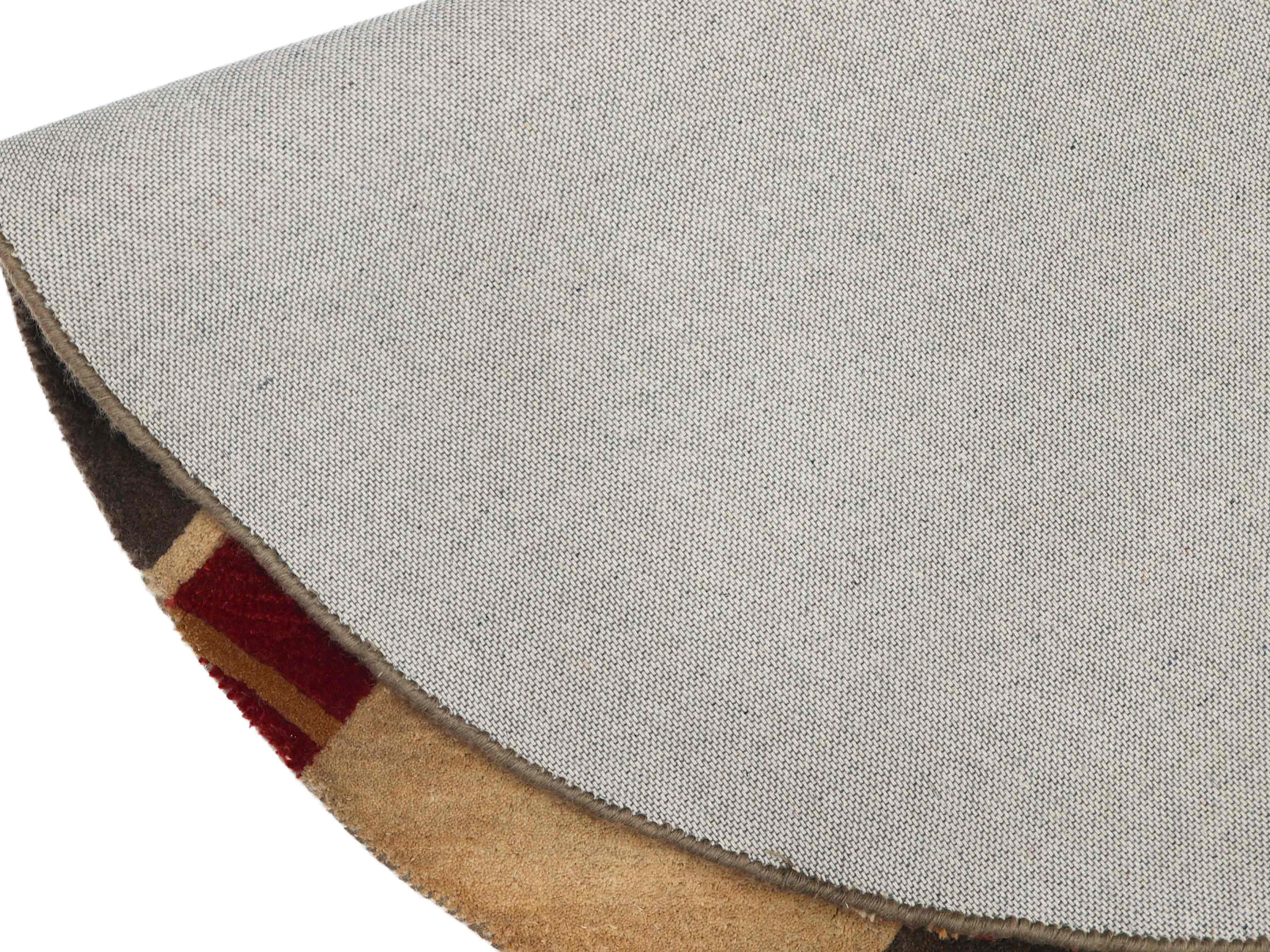 PERSPECTIVE | 4'0 FT ROUND | MODERN RUGS | MULTI COLOR