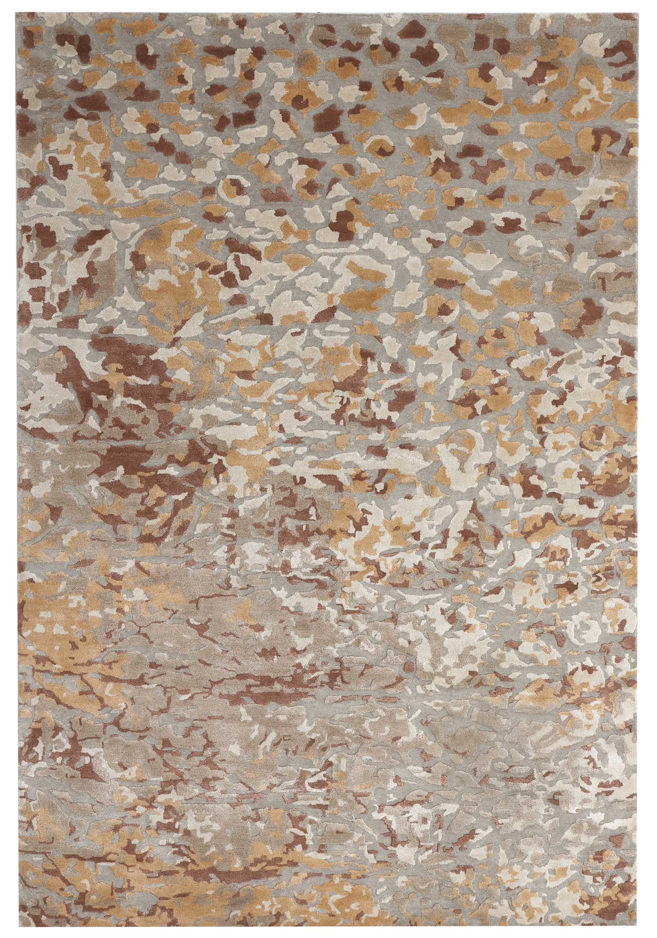 MARUSTONE | 5'6" x 8'6" FT | MODERN RUGS | MULTI COLOR