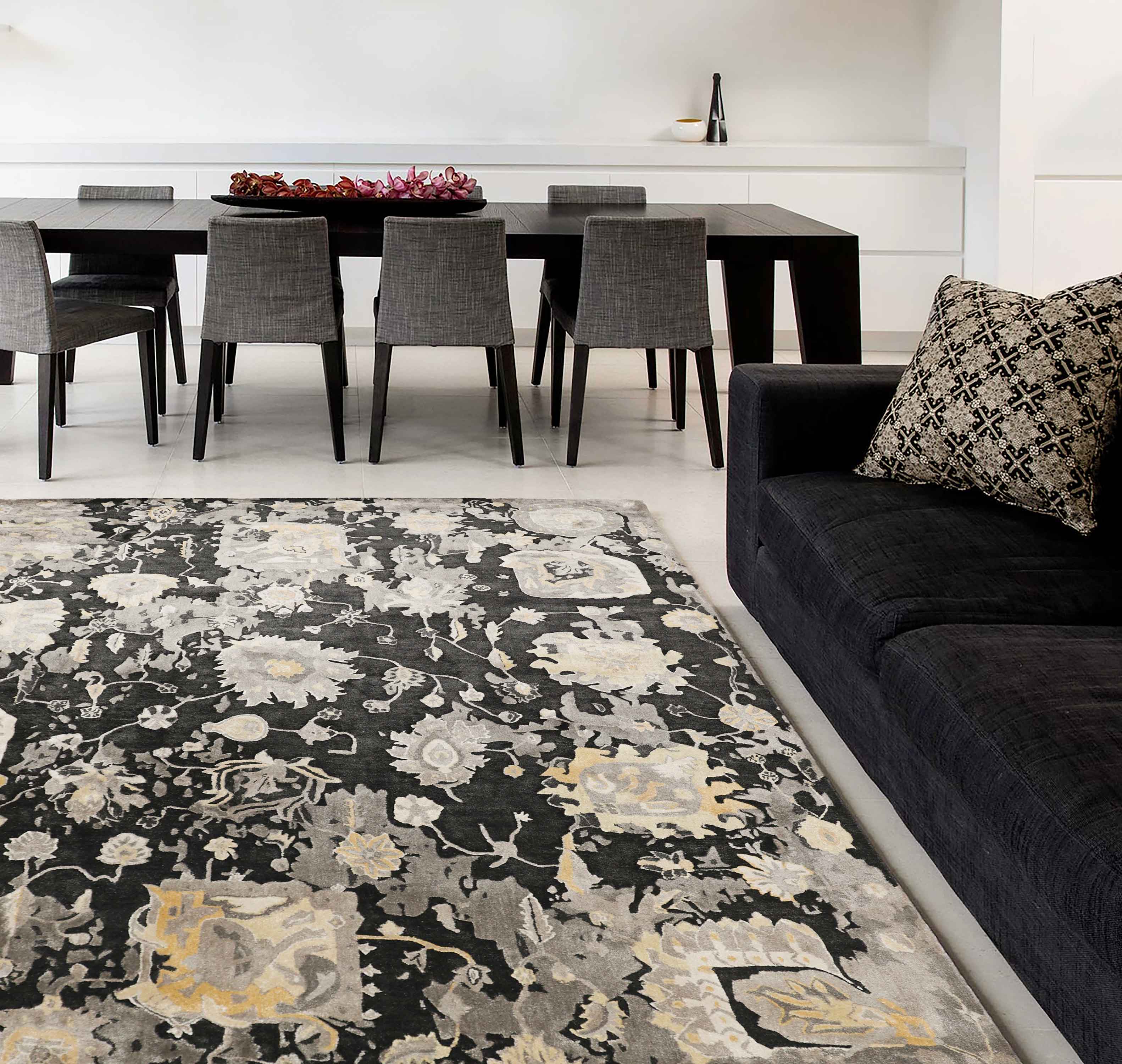 ZARI TWILIGHT | 6' x 9' FT | 8' x 10' FT | TRADITIONAL RUGS | MULTI COLOR