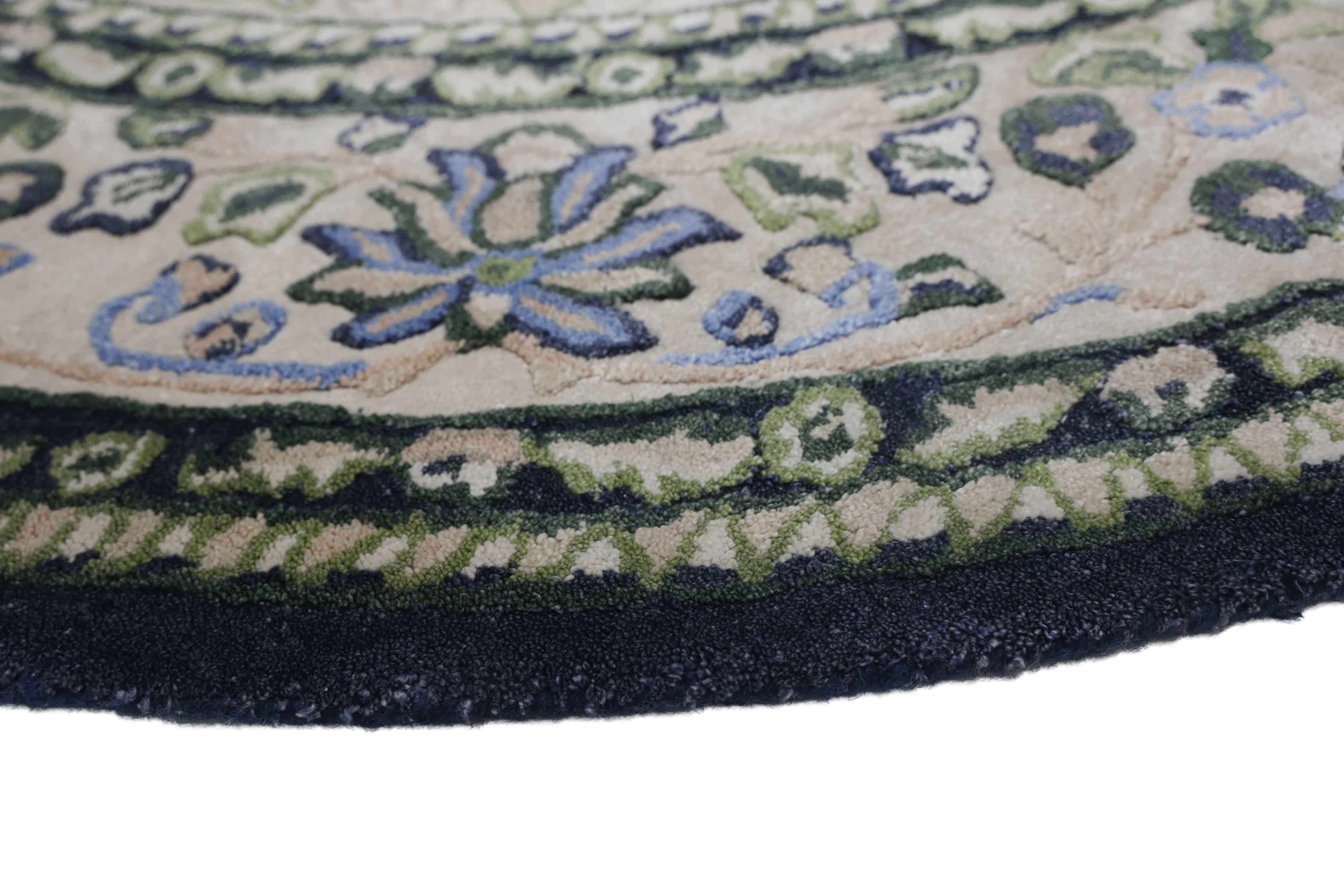 ELYSIAN ROUNDEL | 6' x 6' FT | TRADITIONAL RUGS | MULTI COLOR