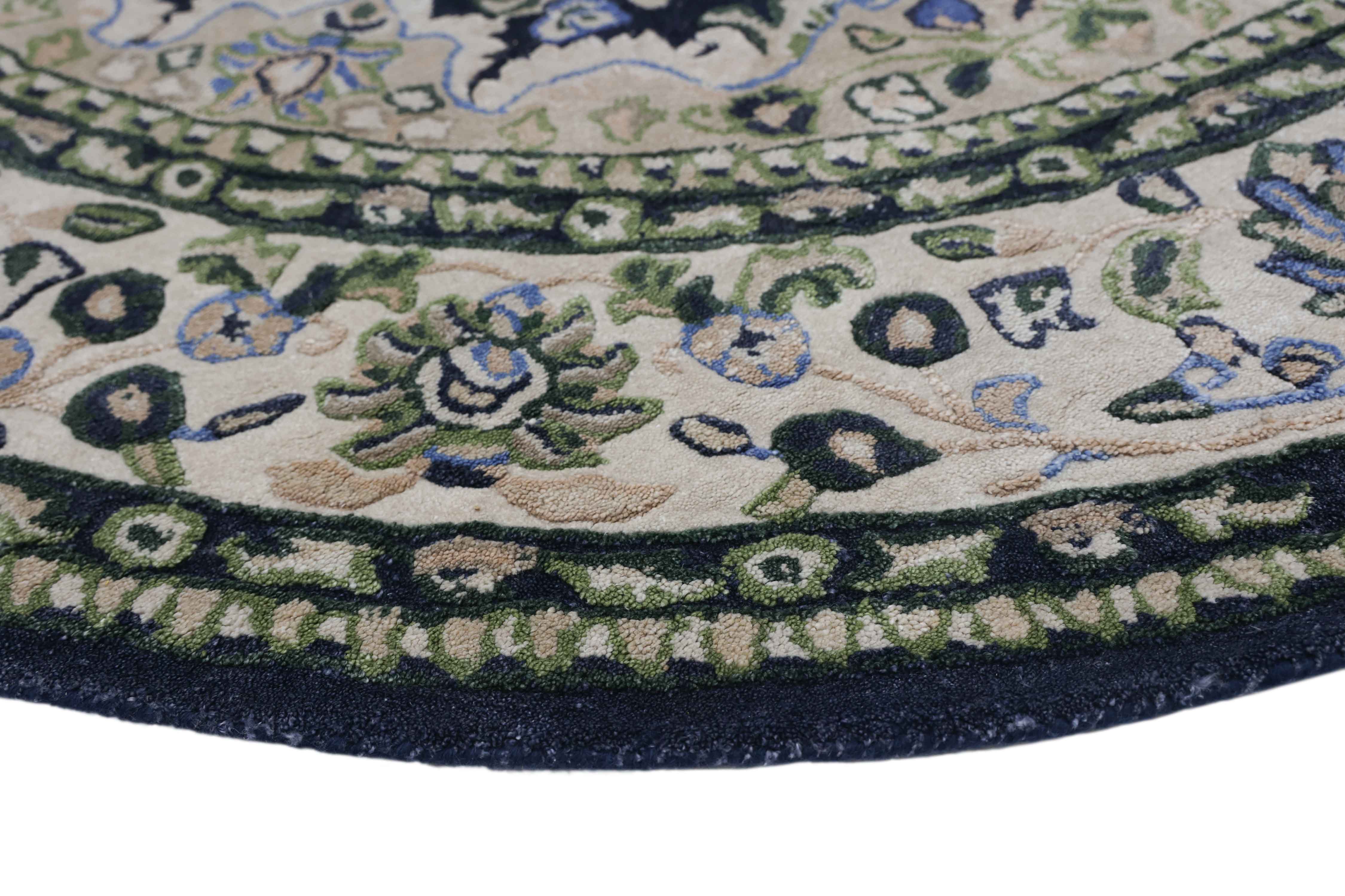 ELYSIAN ROUNDEL | 6' x 6' FT | TRADITIONAL RUGS | MULTI COLOR