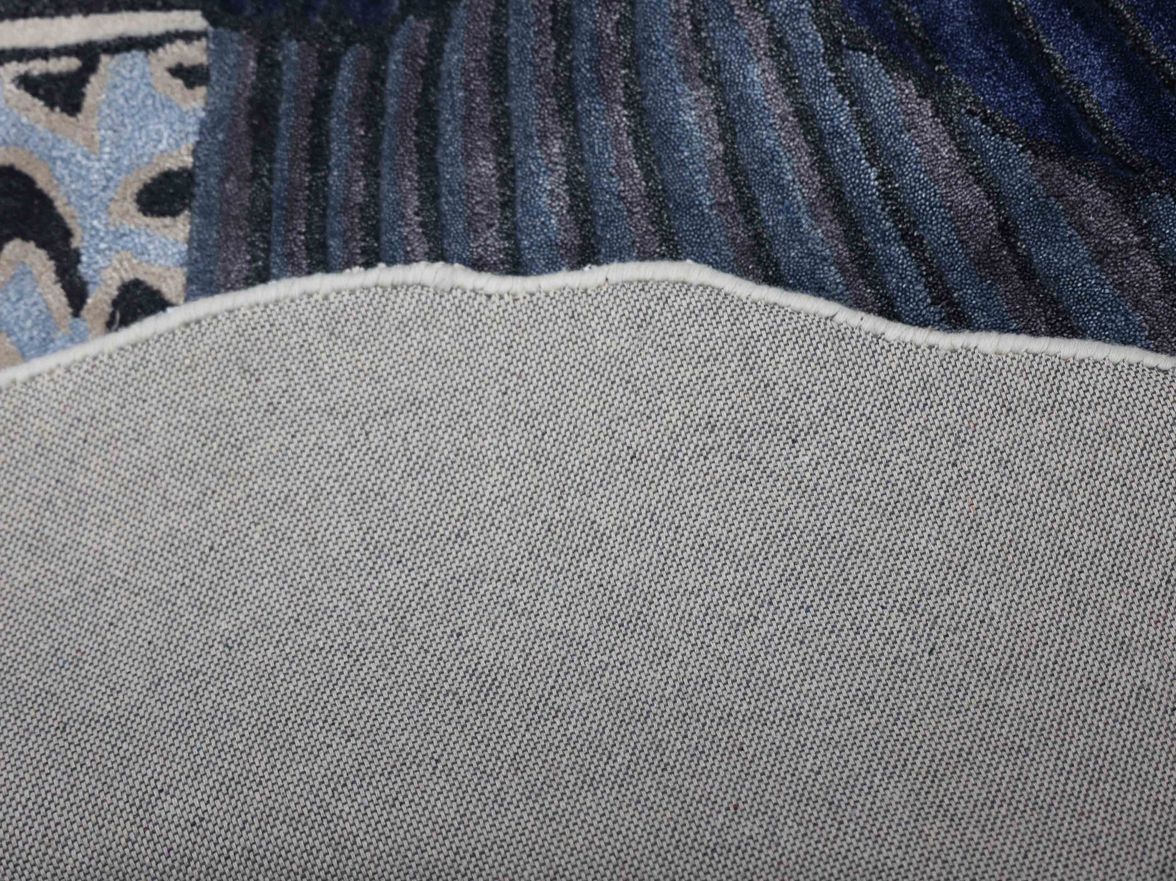 CANARD | 5' FT ROUND | MODERN RUGS | MULTI COLOR