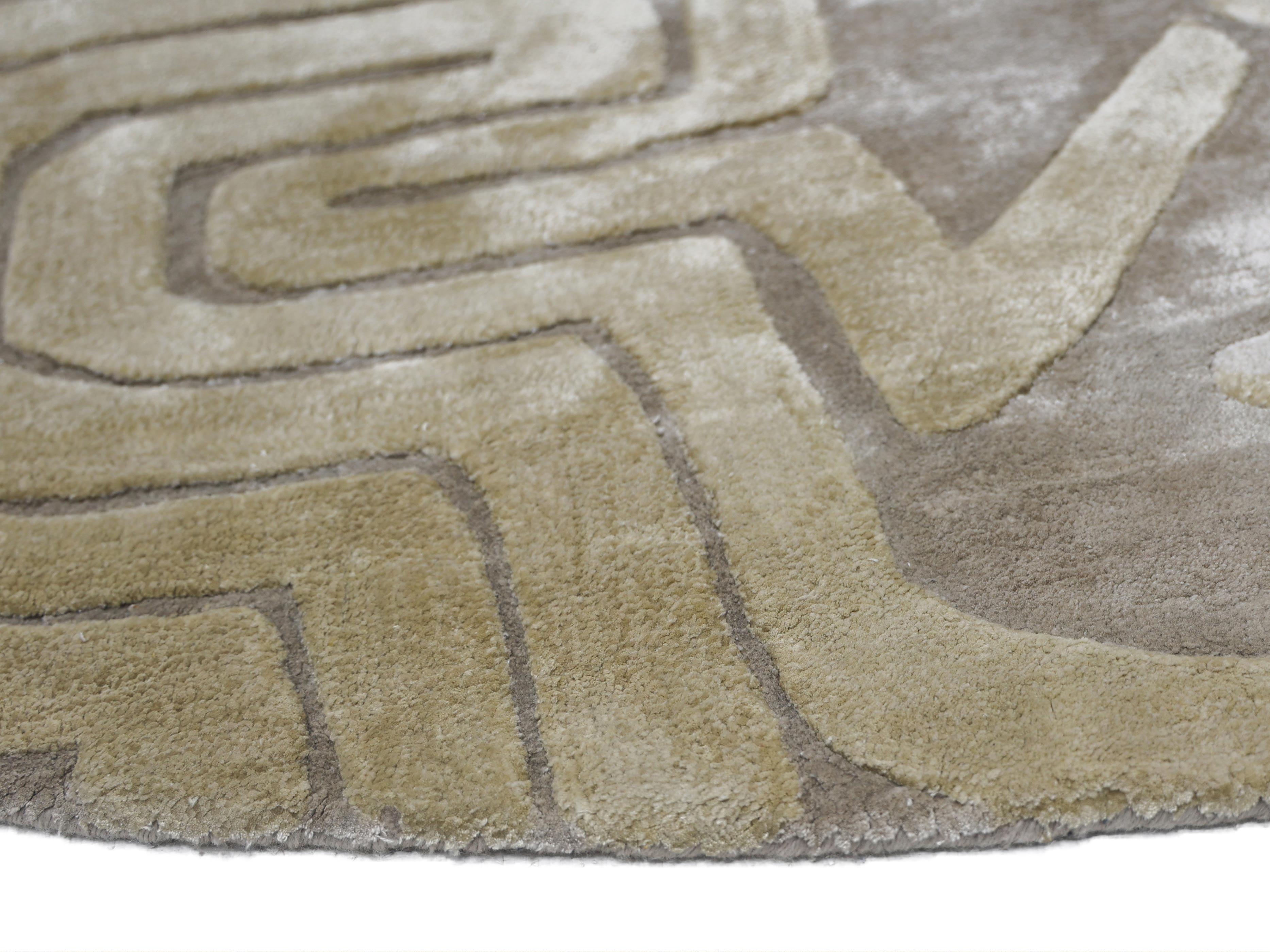 MORRIS | 7' FT ROUND | MODERN RUGS | MULTI COLOR