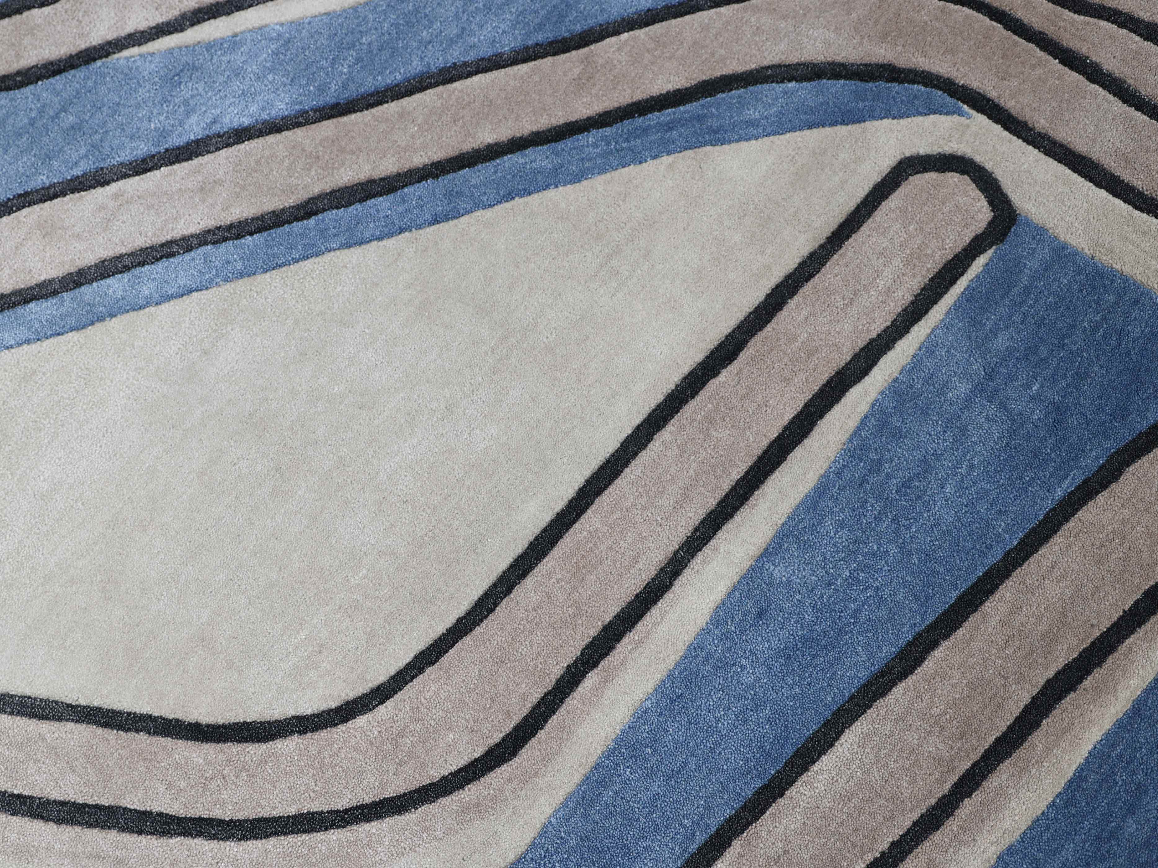 HYDRA | 6' x 9' FT | MODERN RUGS | MULTI COLOR