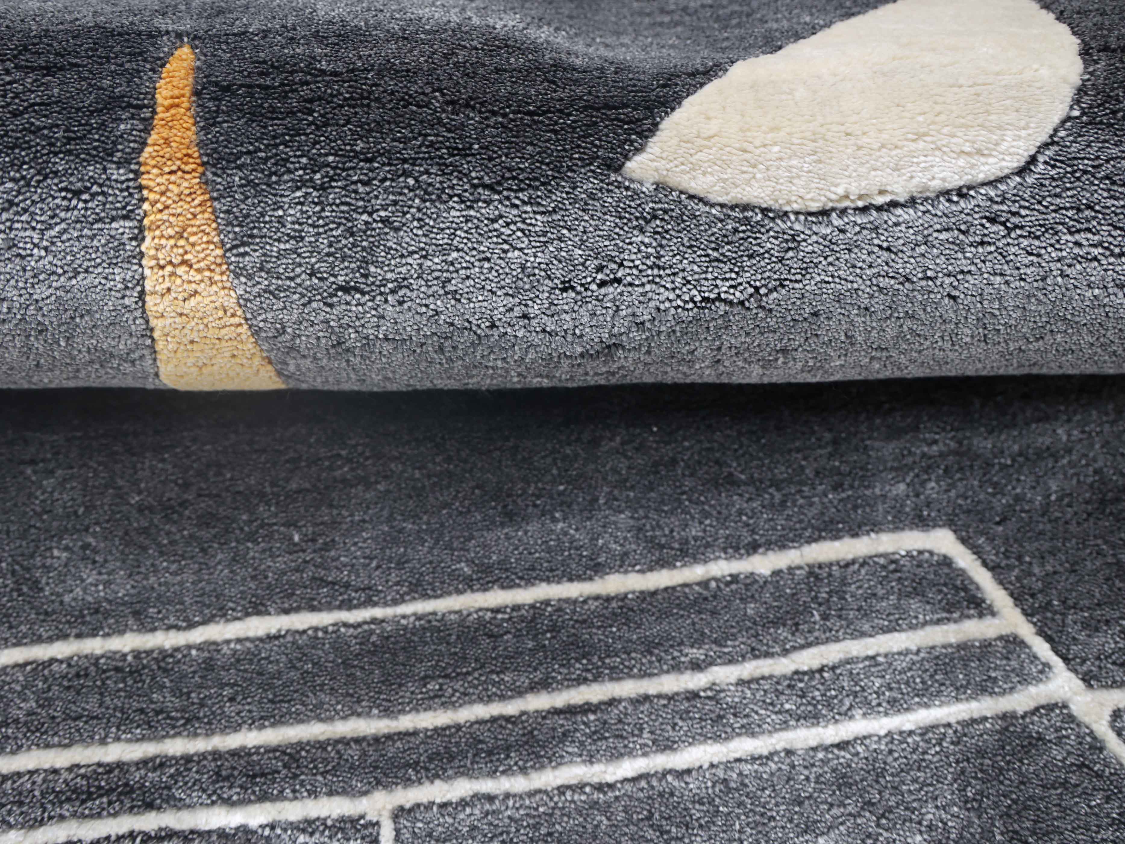 SPECTRUM | 4' FT ROUND | MODERN RUGS | MULTI COLOR