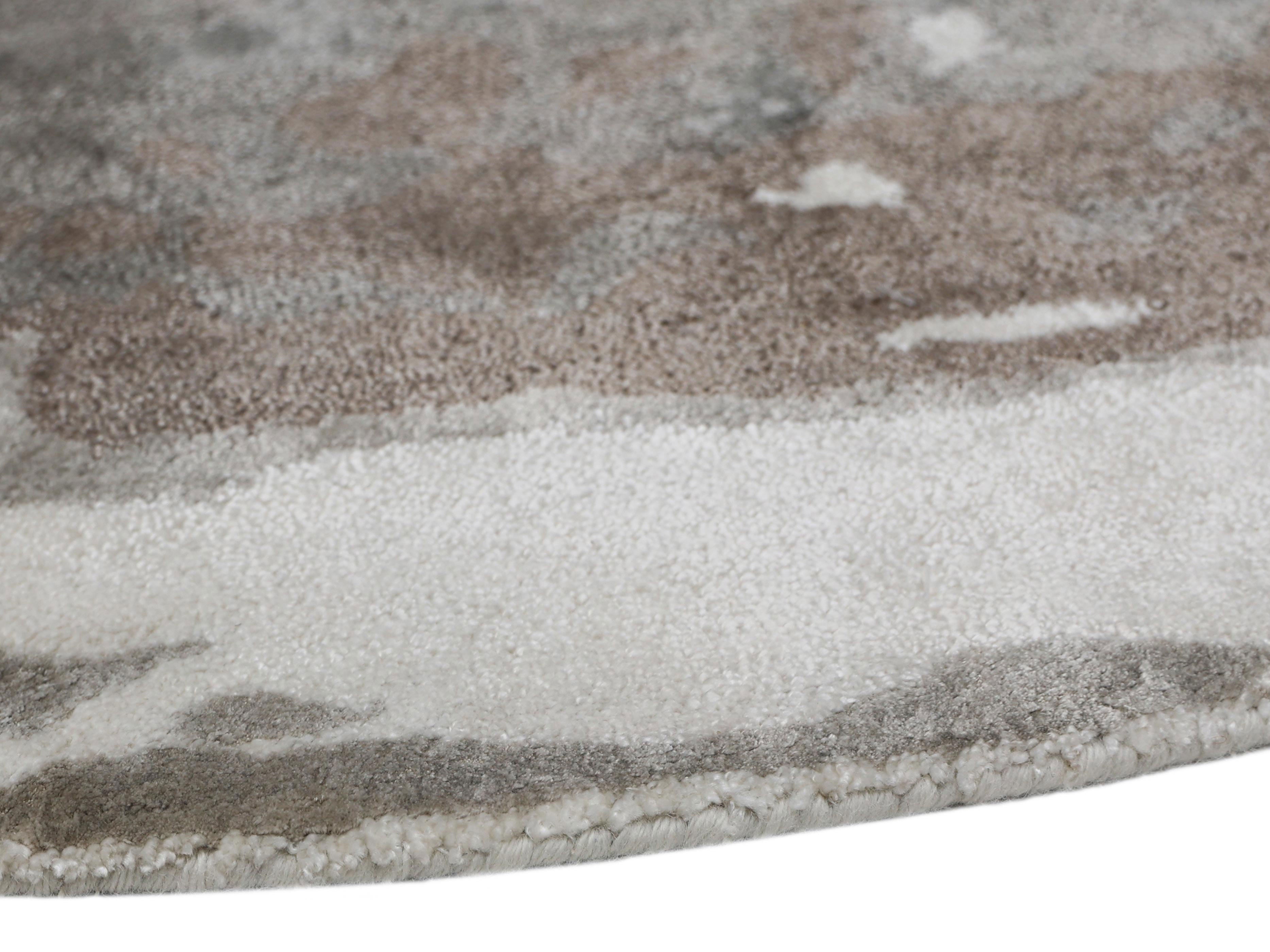 DYNOSIAN | 6' FT ROUND | MODERN RUGS | MULTI COLOR