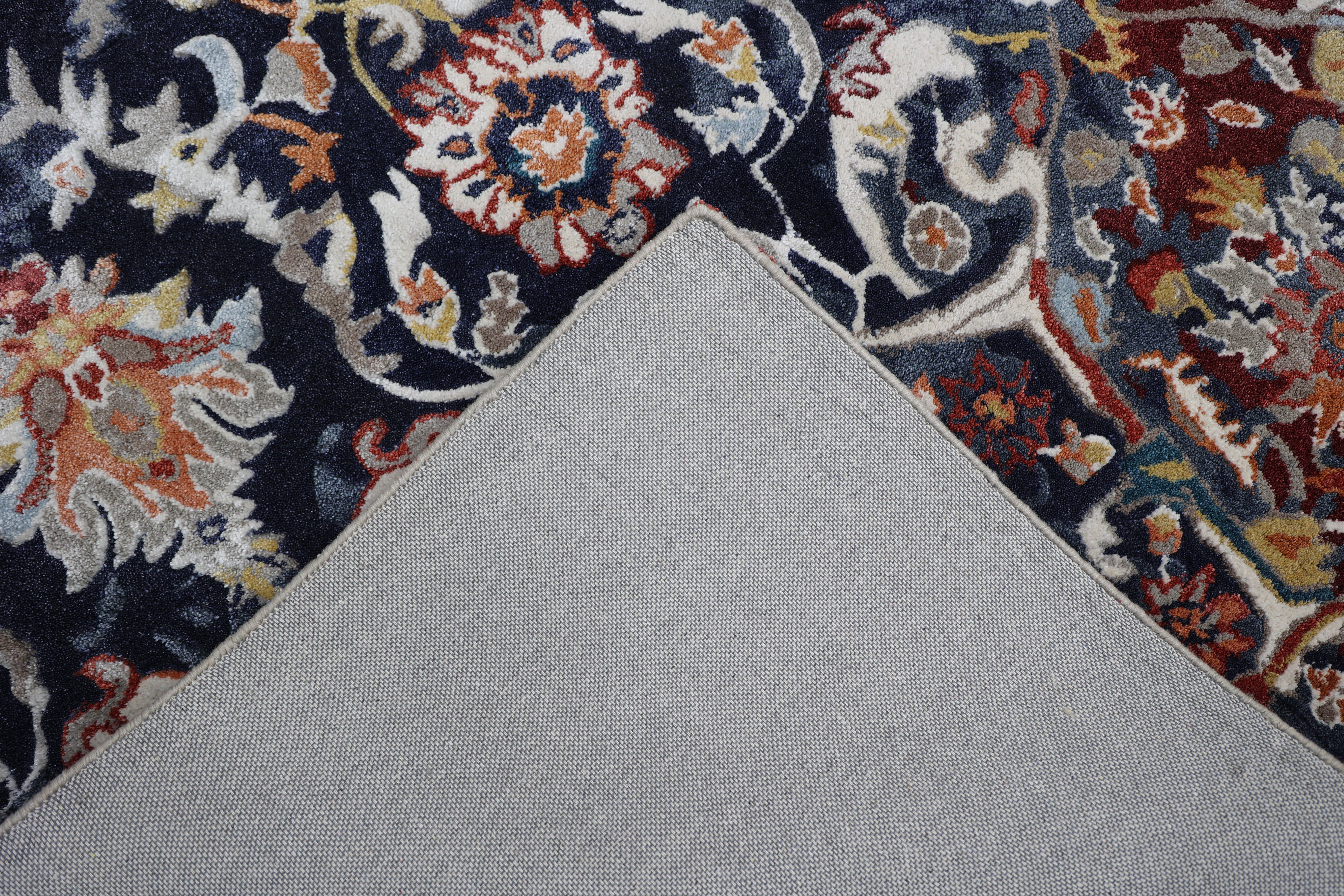 INDIGO DIWAN | 4' x 6' FT | 6' x 9' FT | TRADITIONAL RUGS | MULTI COLOR