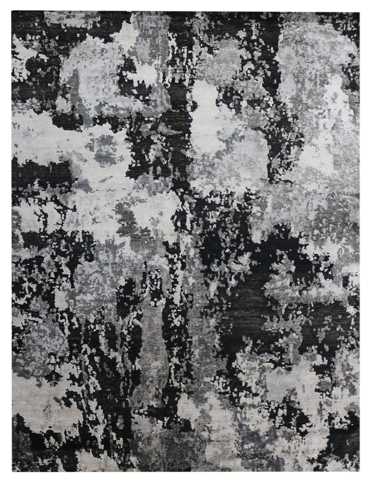 ALHAMBRA | 8' x 10' FT | MODERN RUGS | BLACK COLOR