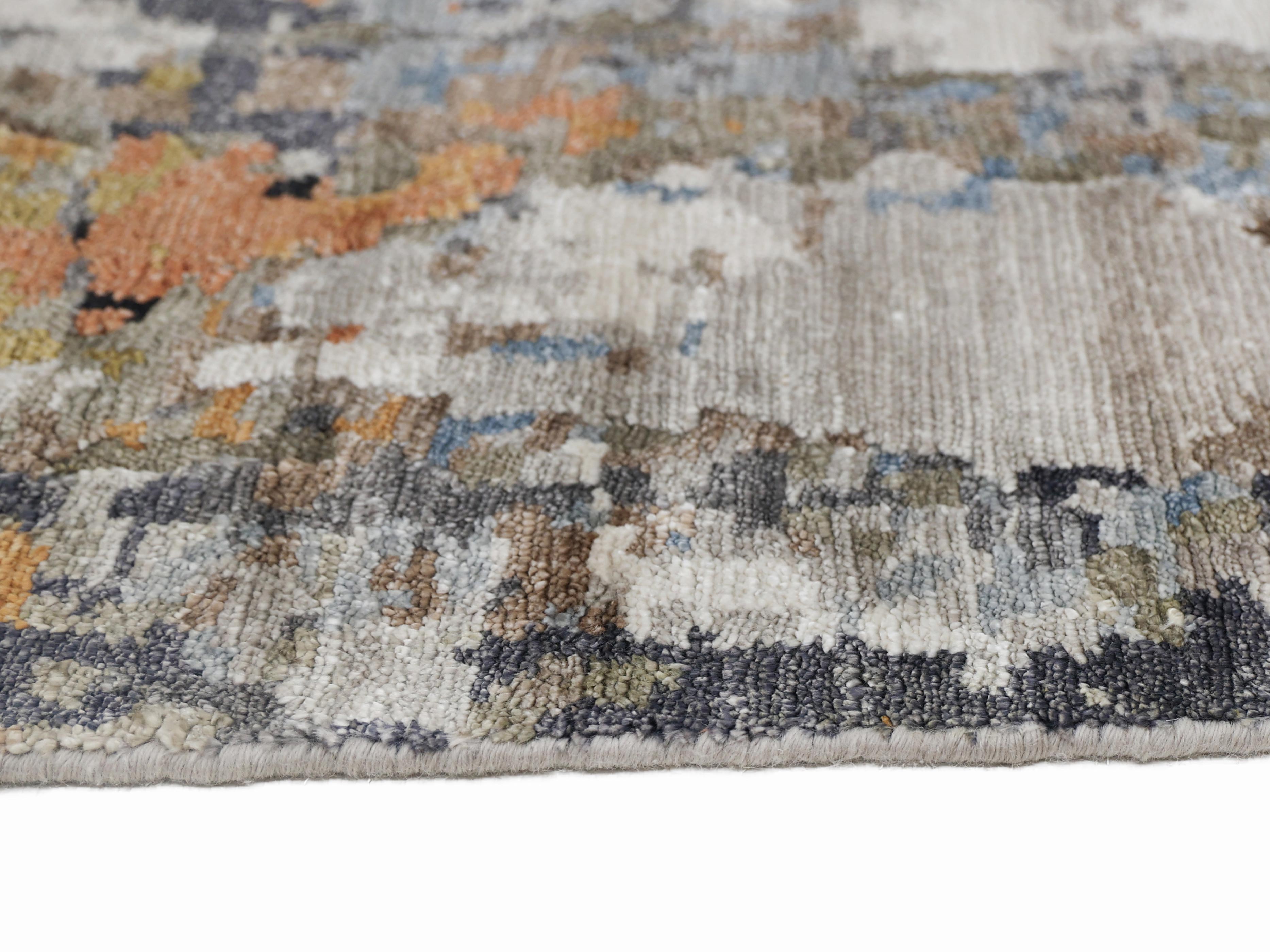 RUSTVEIL | 6' x 9' FT | 8' x 10' FT | 9' x 12' FT | MODERN RUGS | MULTI COLOR