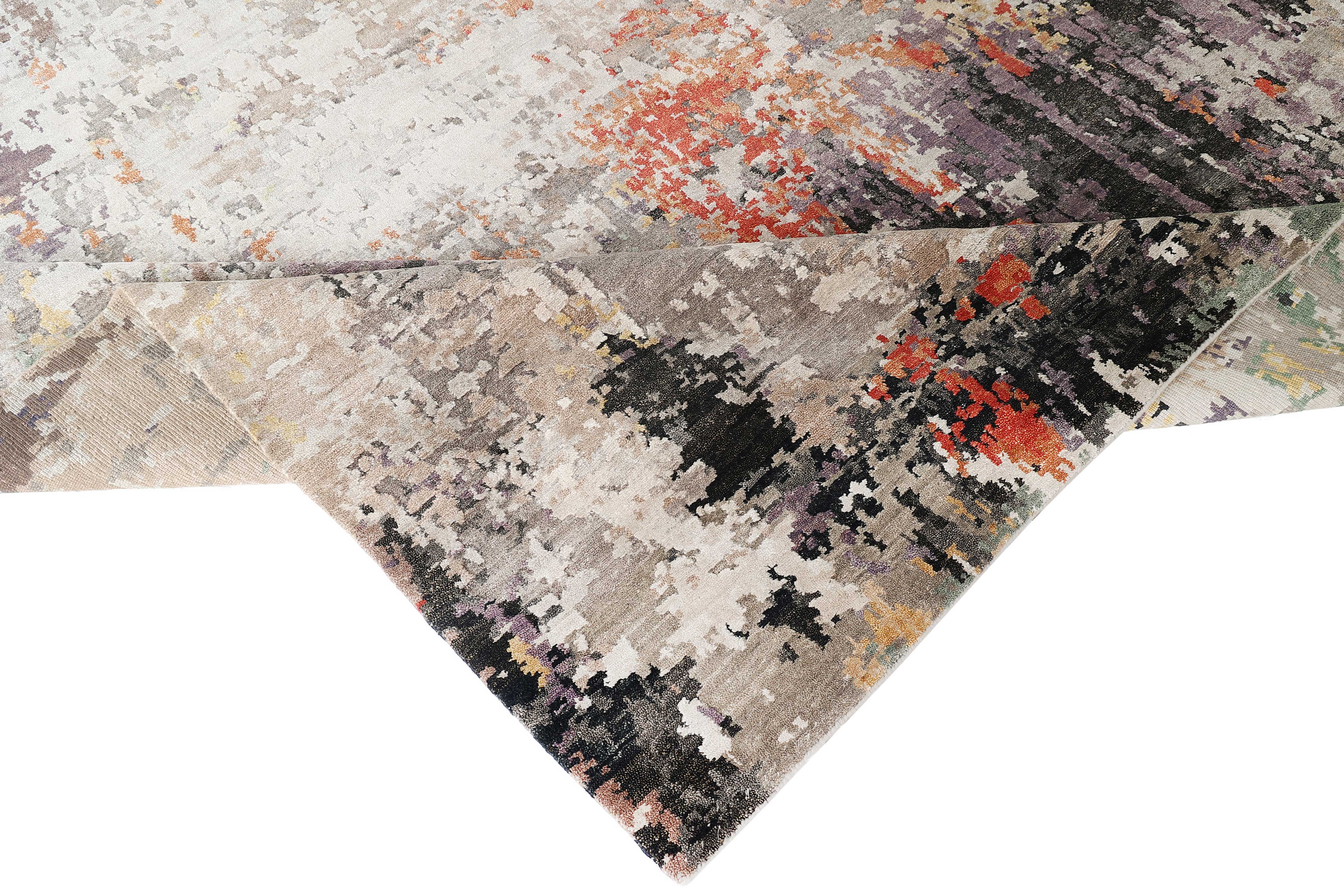 MONNET | 9' x 12' FT | 10' x 14' FT | MODERN RUGS | MULTI COLOR