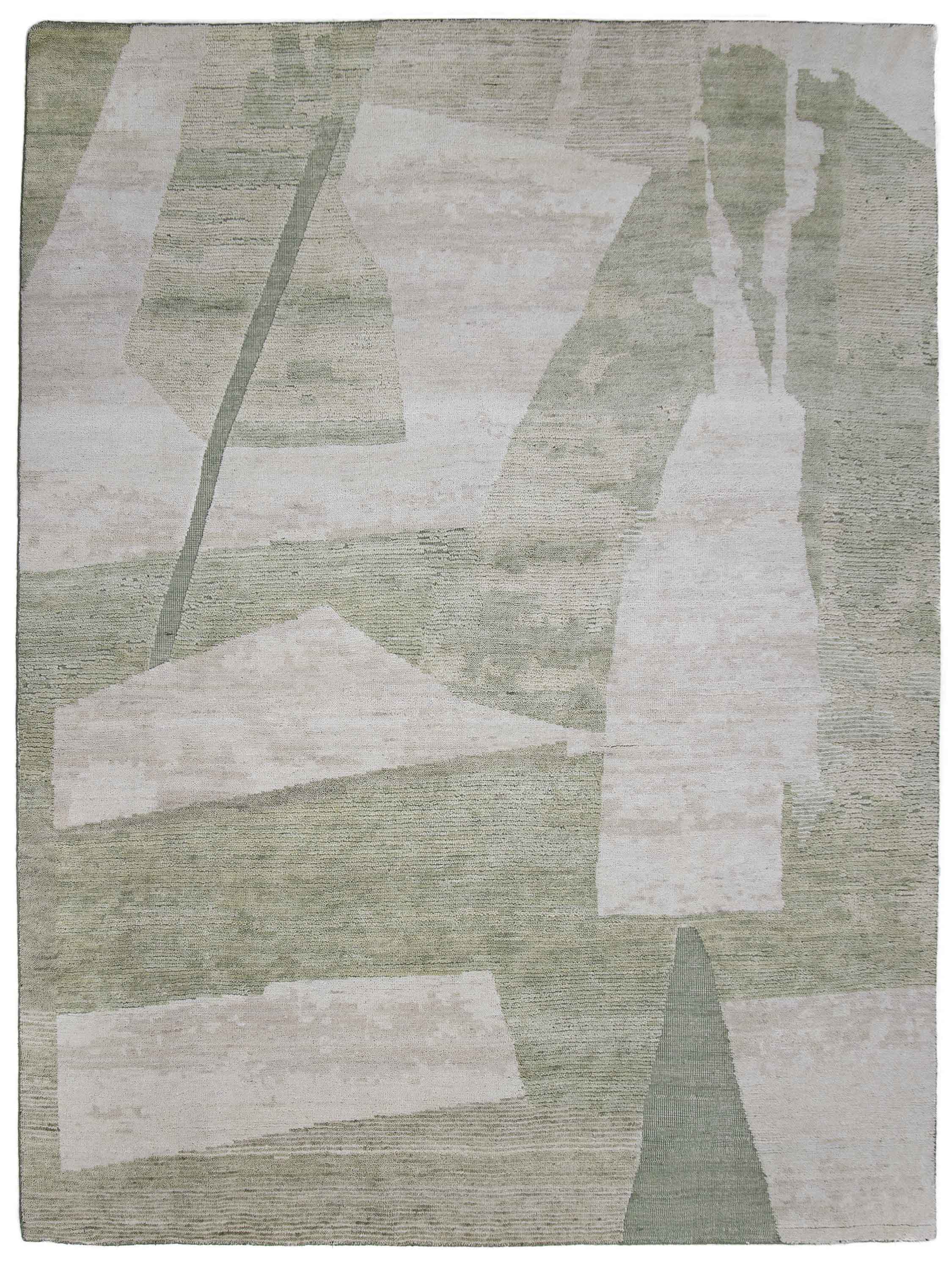 VERDANTIA | 8' x 10' FT | MODERN RUGS | IVORY/GREEN COLOR