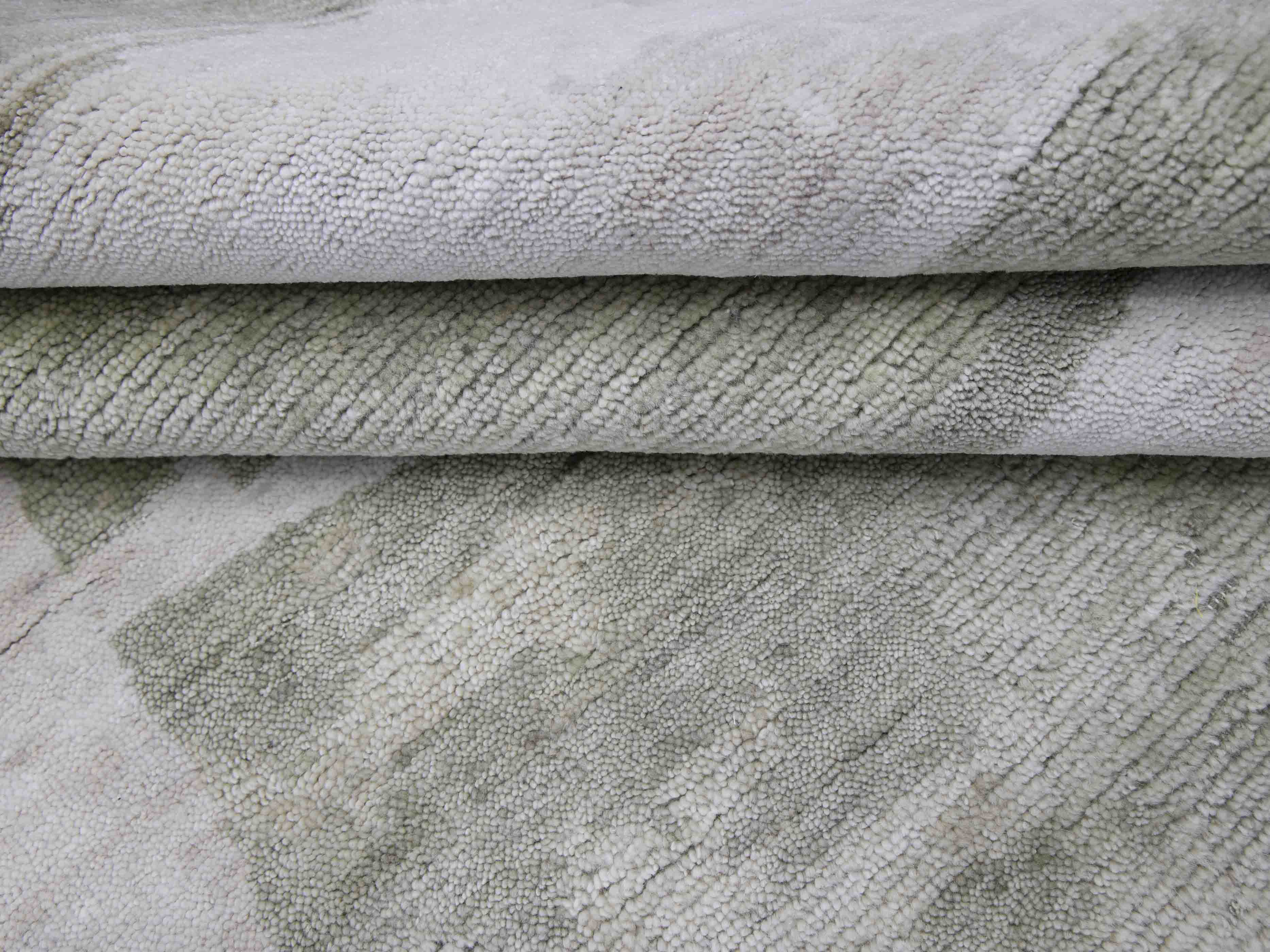 VERDANTIA | 8' x 10' FT | MODERN RUGS | IVORY/GREEN COLOR