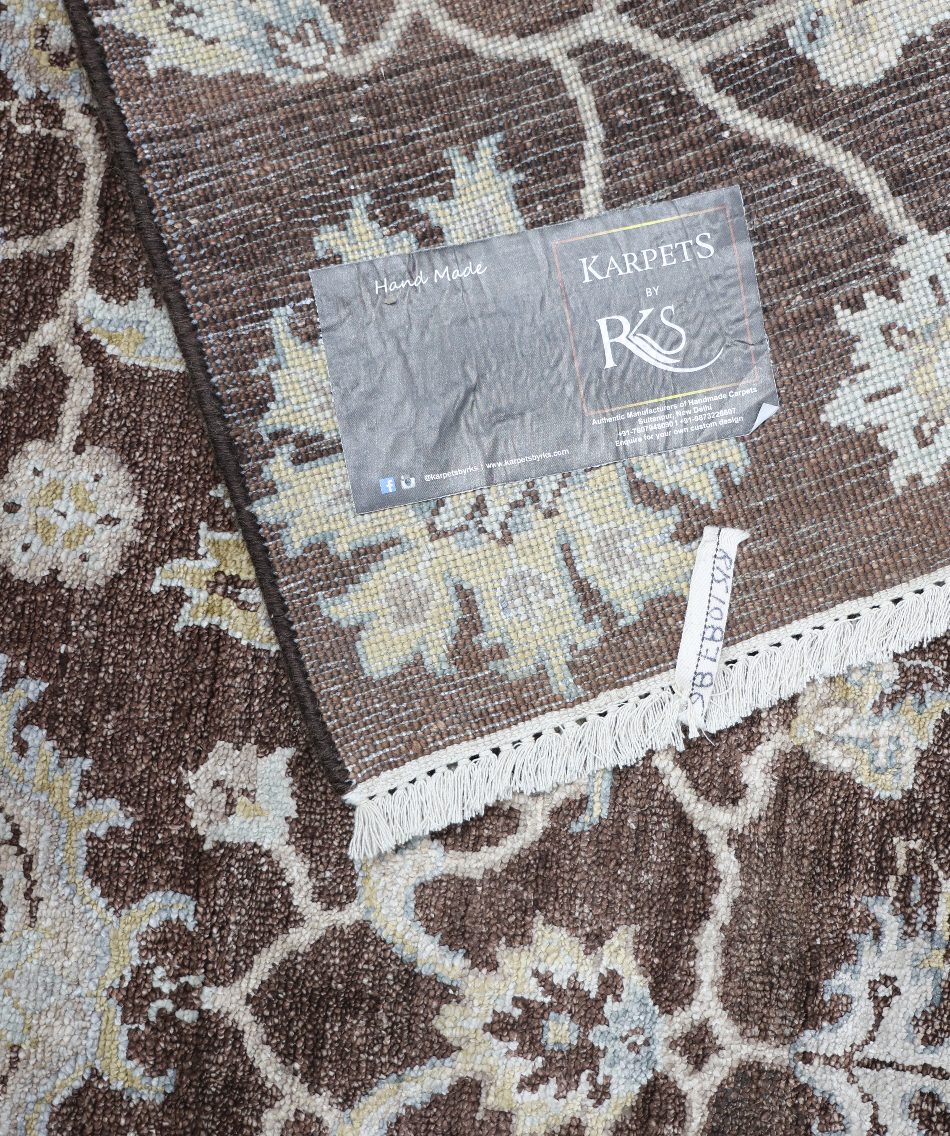 FLORENZA | 5'6" x 8'6" FT | TRADITIONAL RUGS | BROWN COLOR