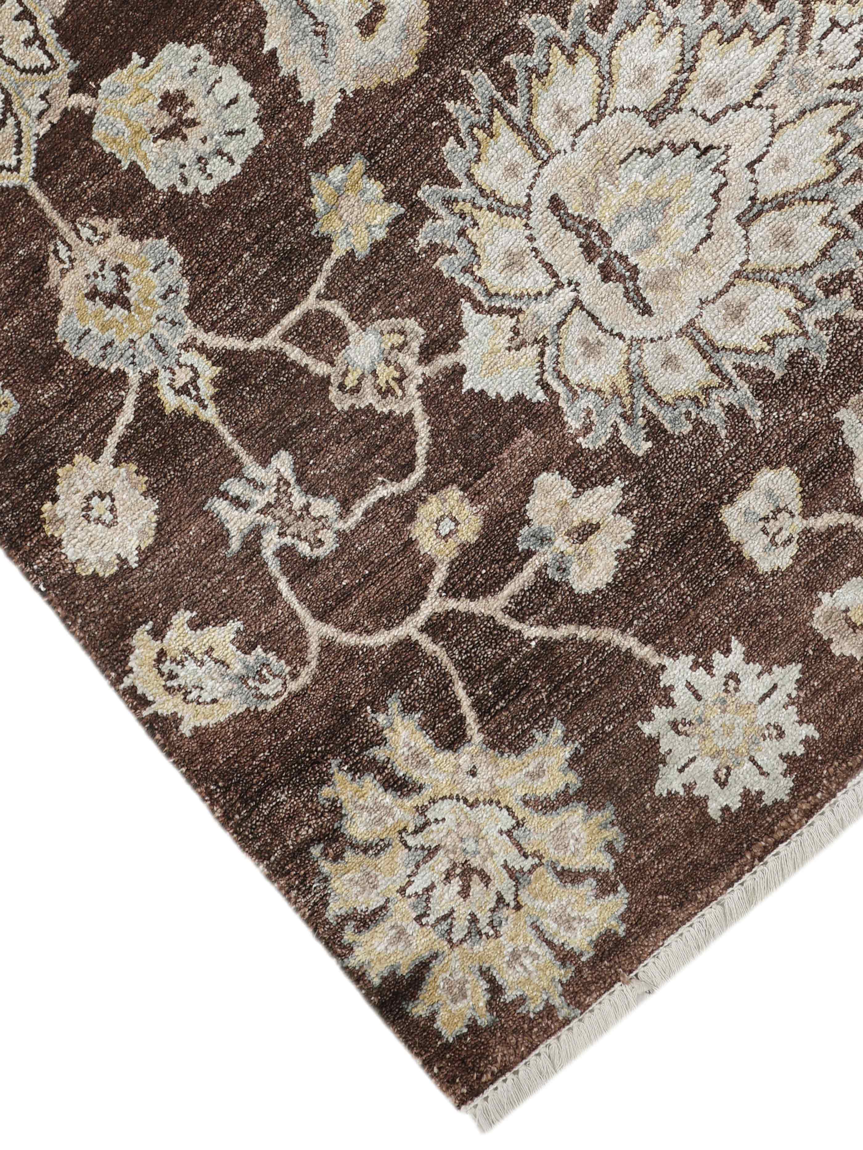 FLORENZA | 5'6" x 8'6" FT | TRADITIONAL RUGS | BROWN COLOR