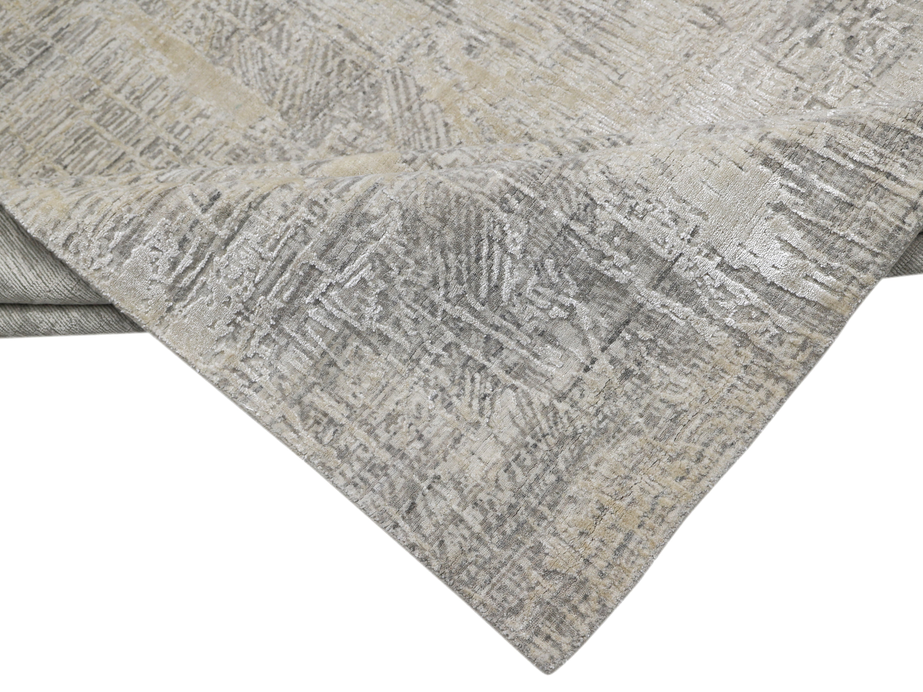METAMODRA | 6' x 9' FT | MODERN RUGS | CREAM COLOR