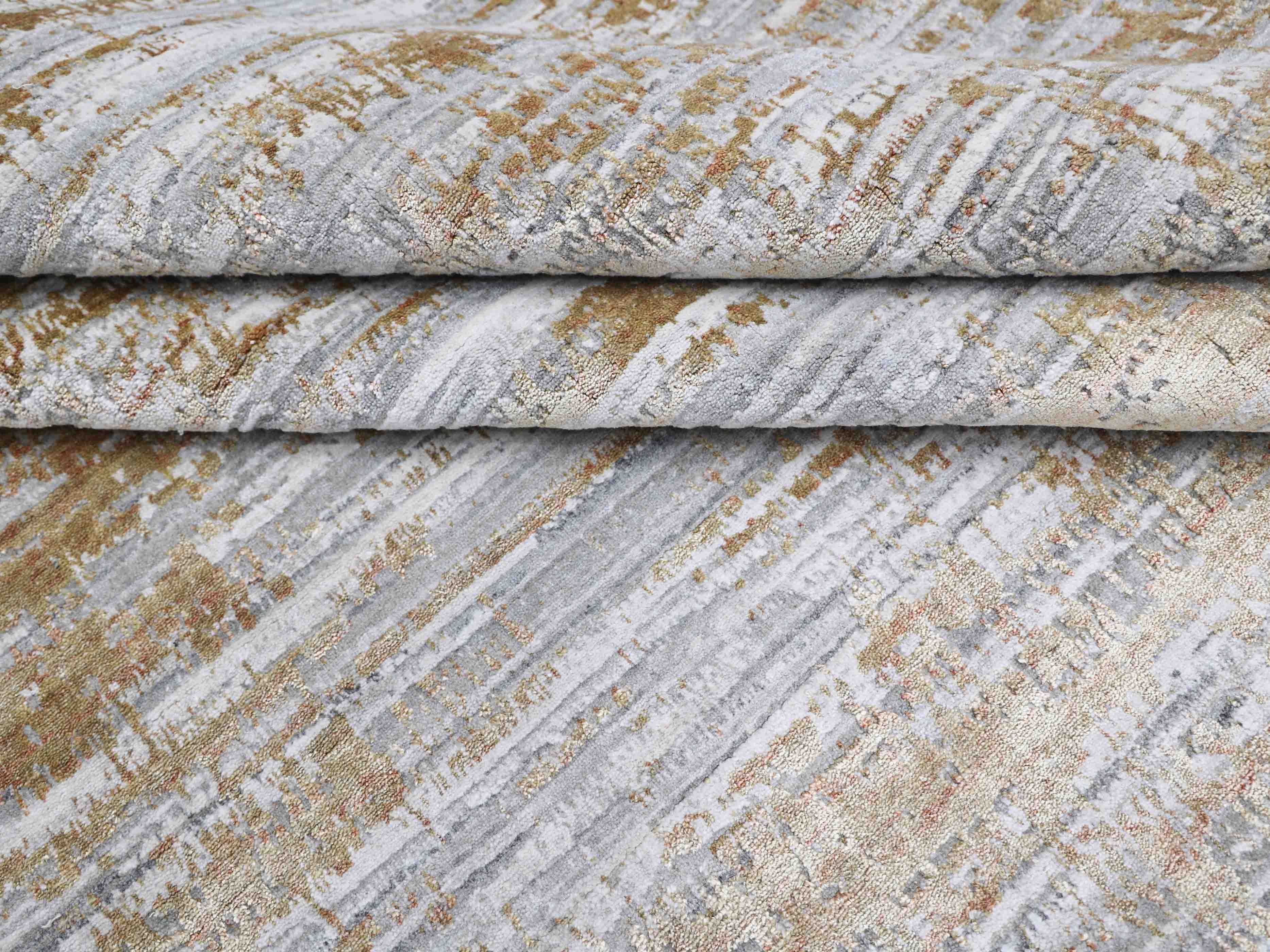 SIERRA | 8' x 10' FT | MODERN RUGS | GREY/GOLD COLOR