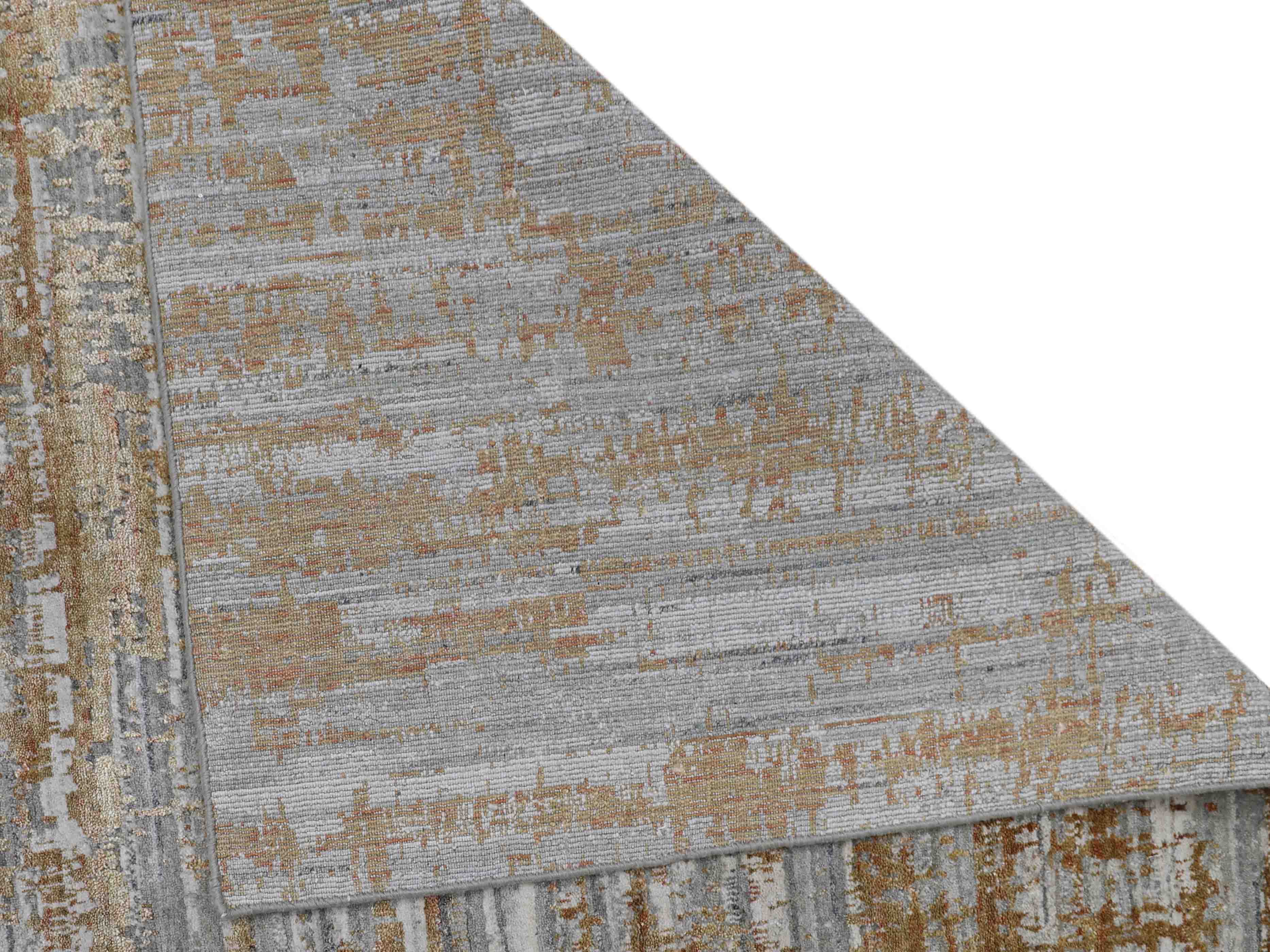 SIERRA | 8' x 10' FT | MODERN RUGS | GREY/GOLD COLOR