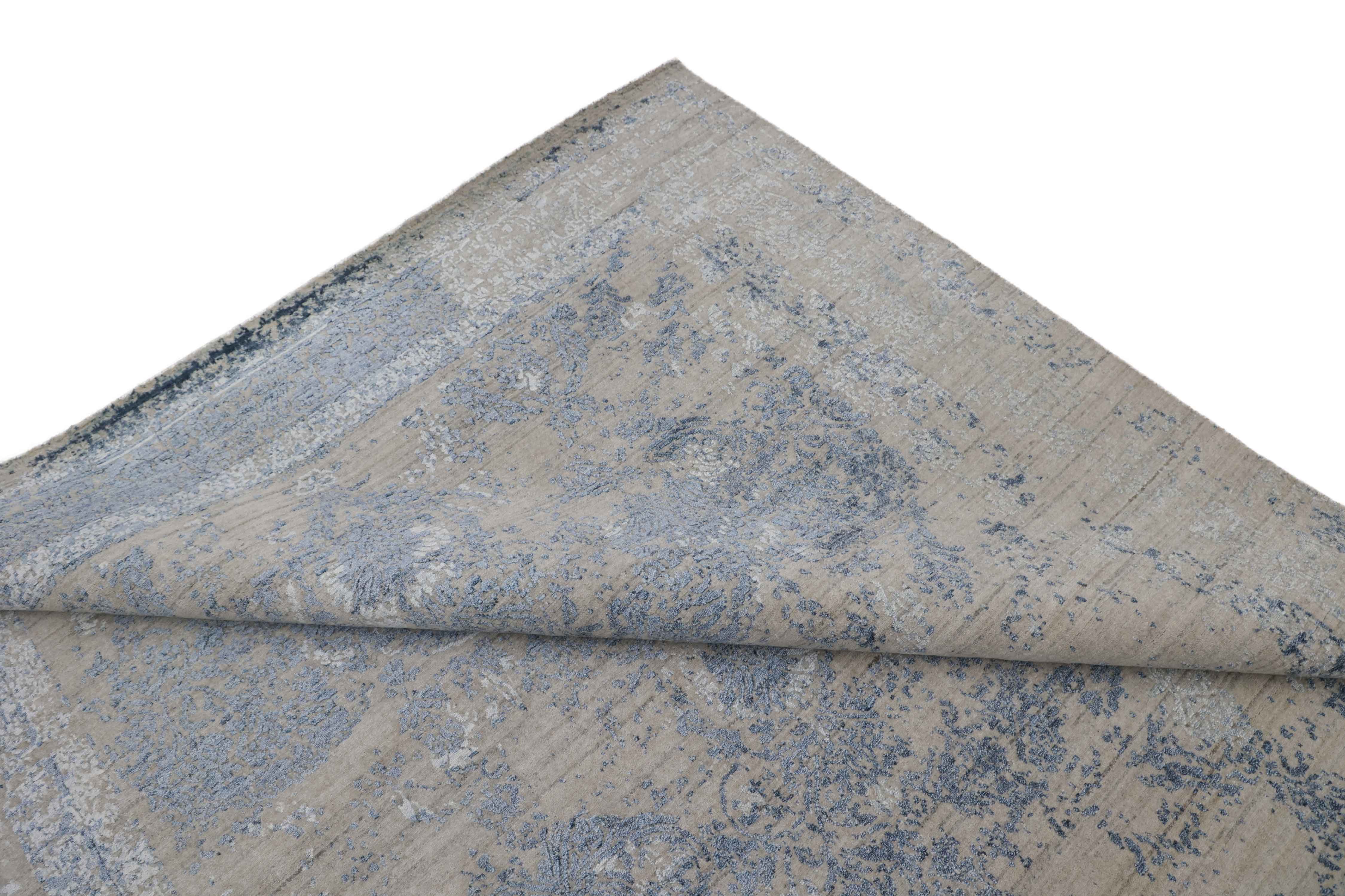 COLOSSUS | 8' x 10' FT | 9' x 12' FT | TRADITIONAL RUGS | IVORY/BLUE COLOR