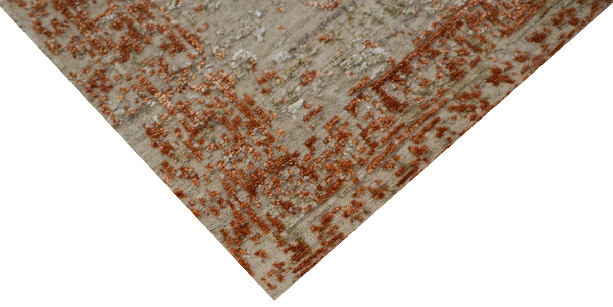 NURAY| 6' x 8' FT | TRANSITIONAL RUGS | IVORY ORANGE COLOR