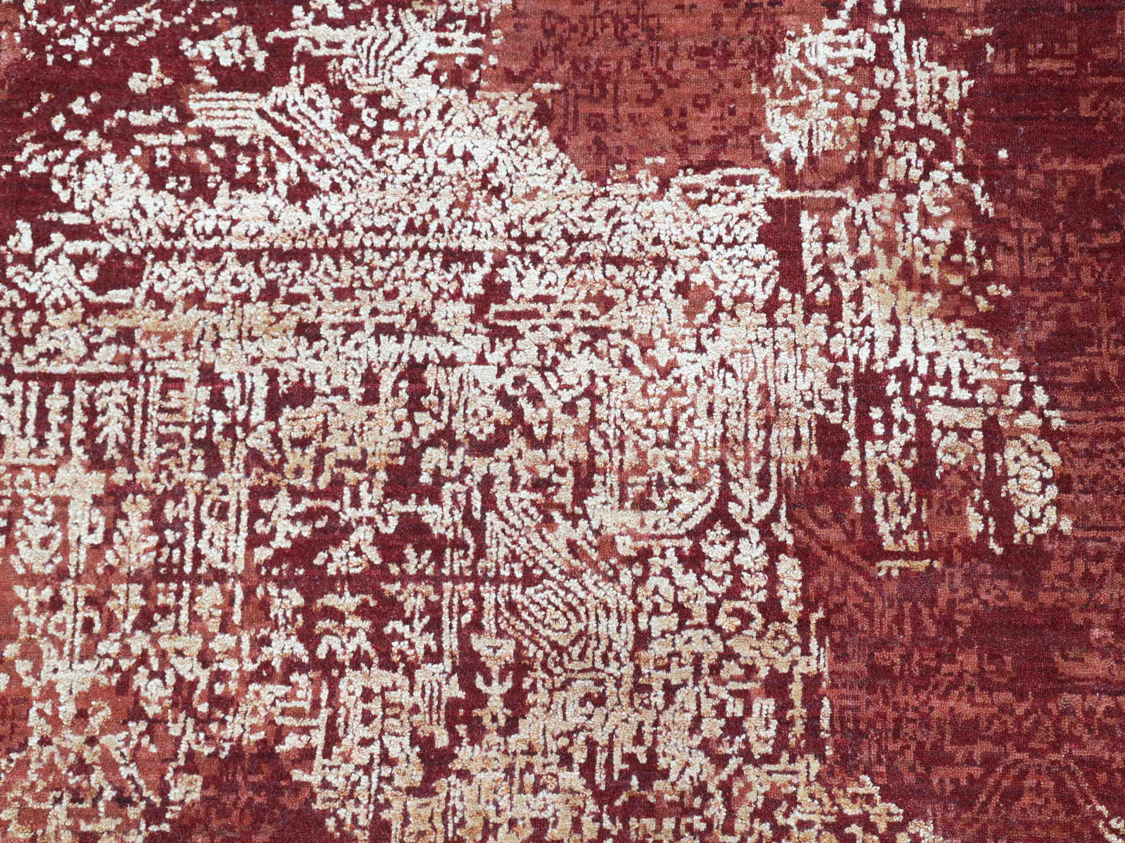 LANVA | 8' x 10' FT | MODERN RUGS | RED COLOR
