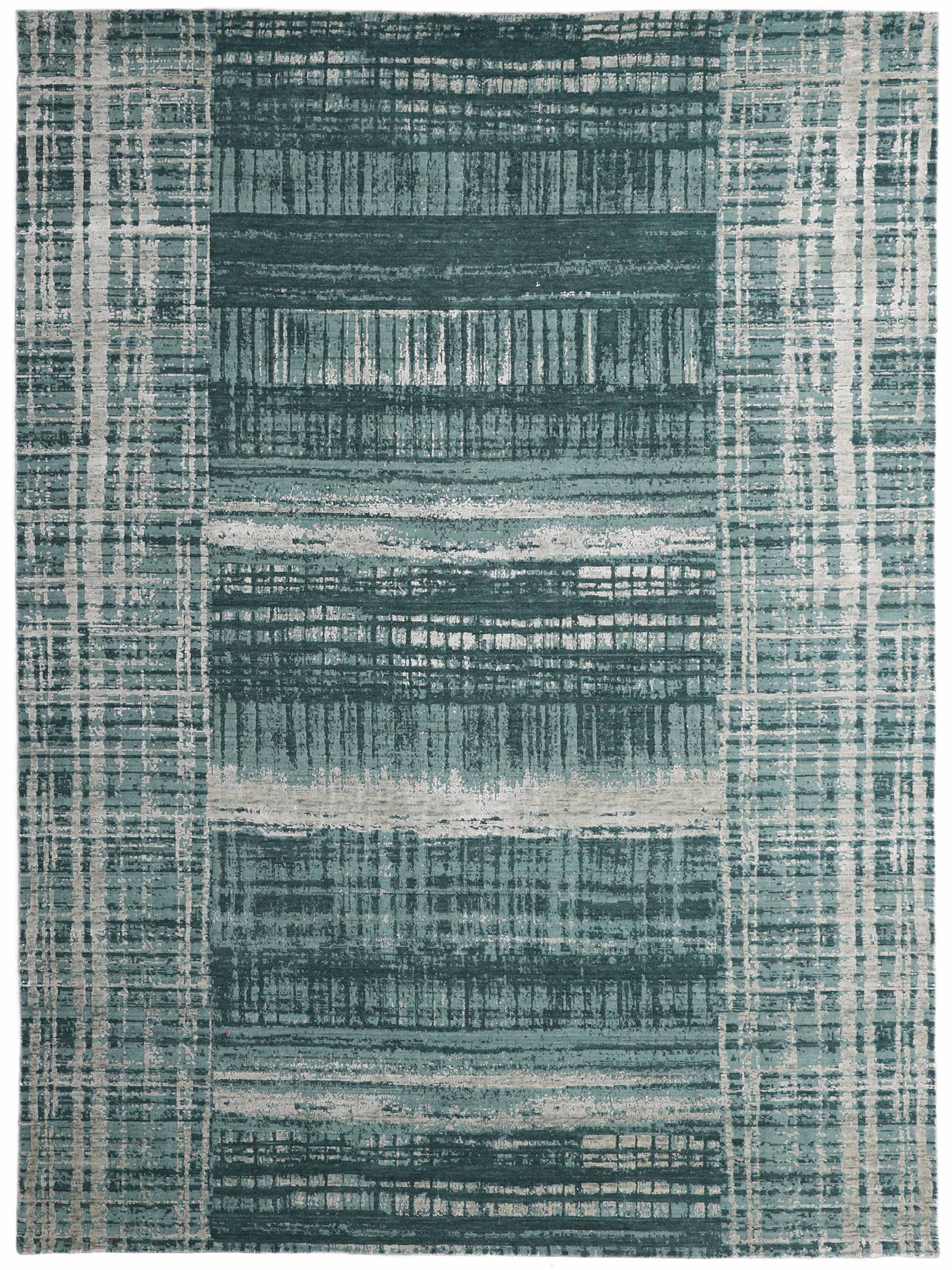 TURQUESSA | 8' x 10' FT | MODERN RUGS | BLUE/GREEN COLOR