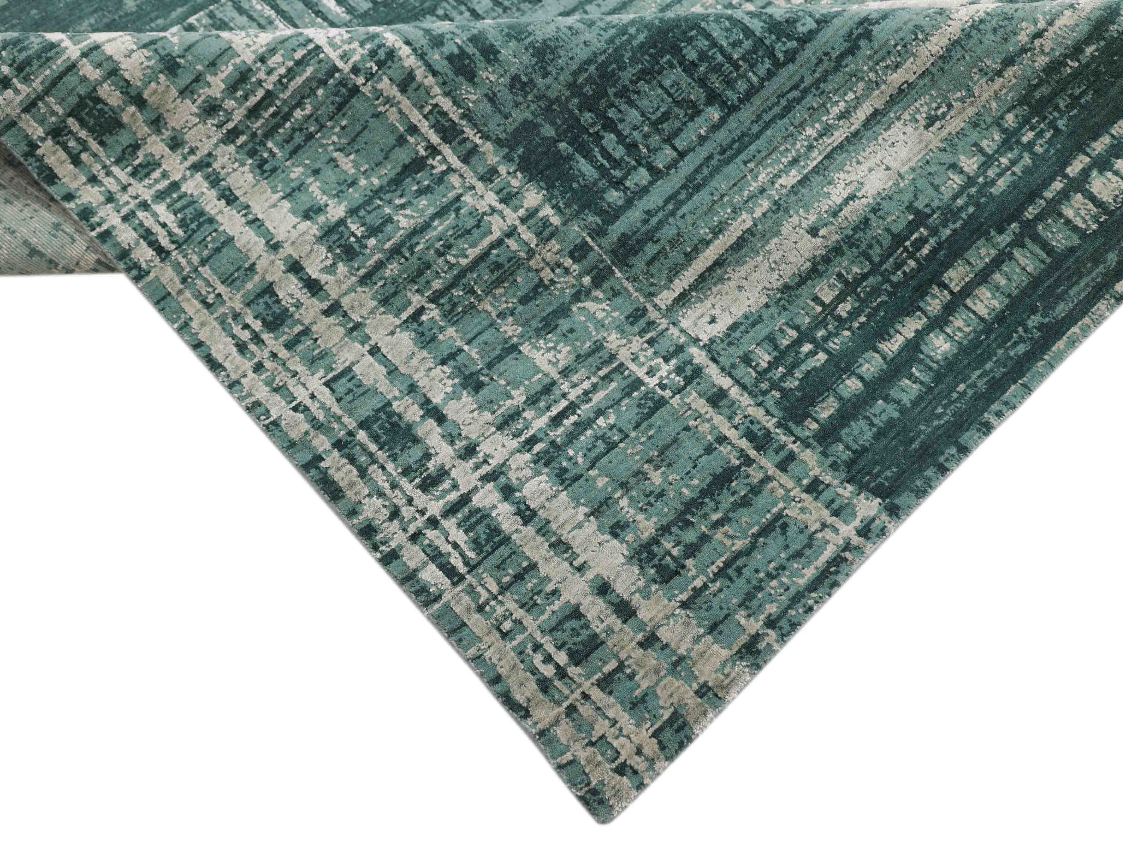 TURQUESSA | 8' x 10' FT | MODERN RUGS | BLUE/GREEN COLOR