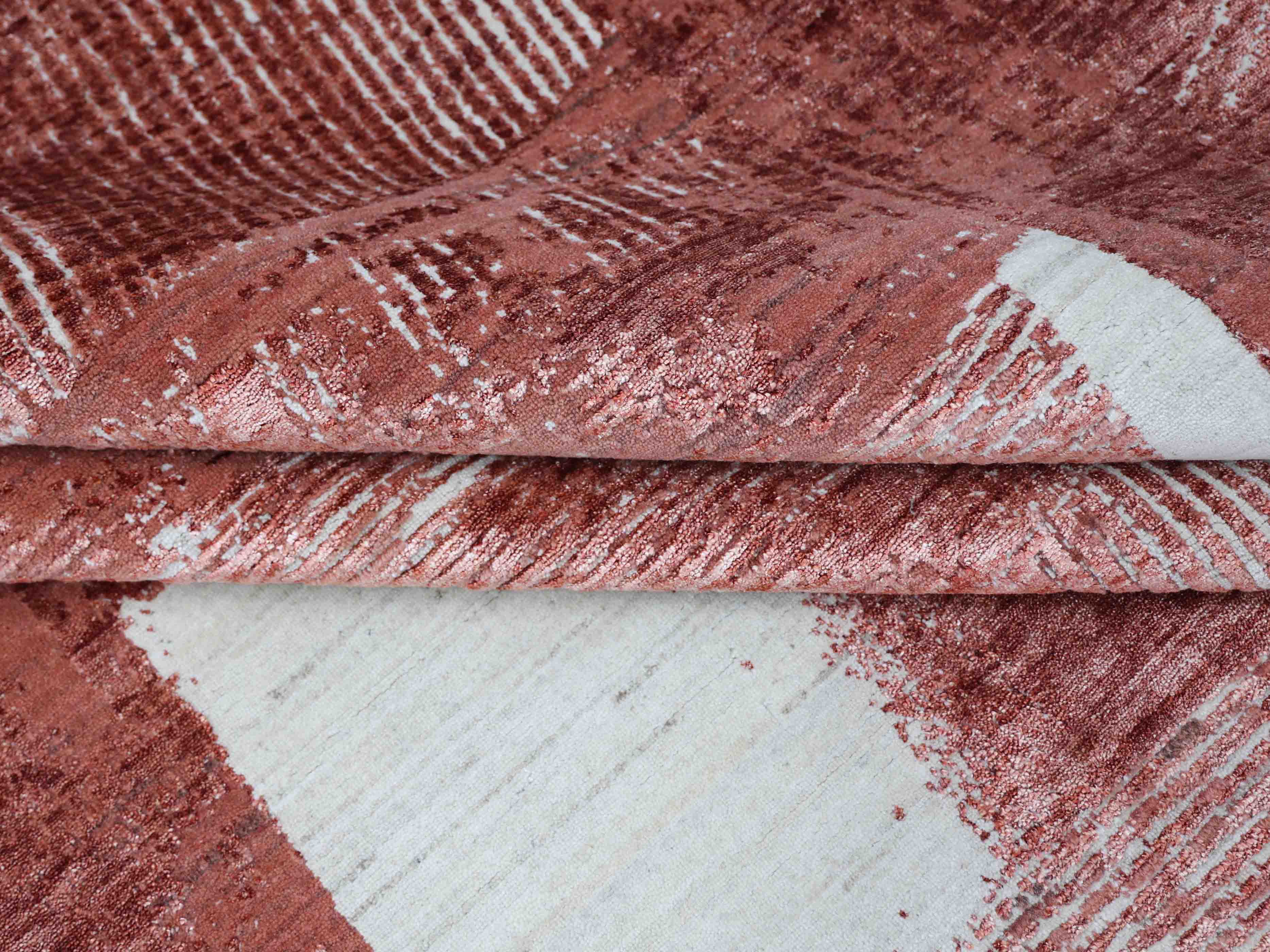 PATINA | 8' x 10' FT | MODERN RUGS | IVORY/RED COLOR