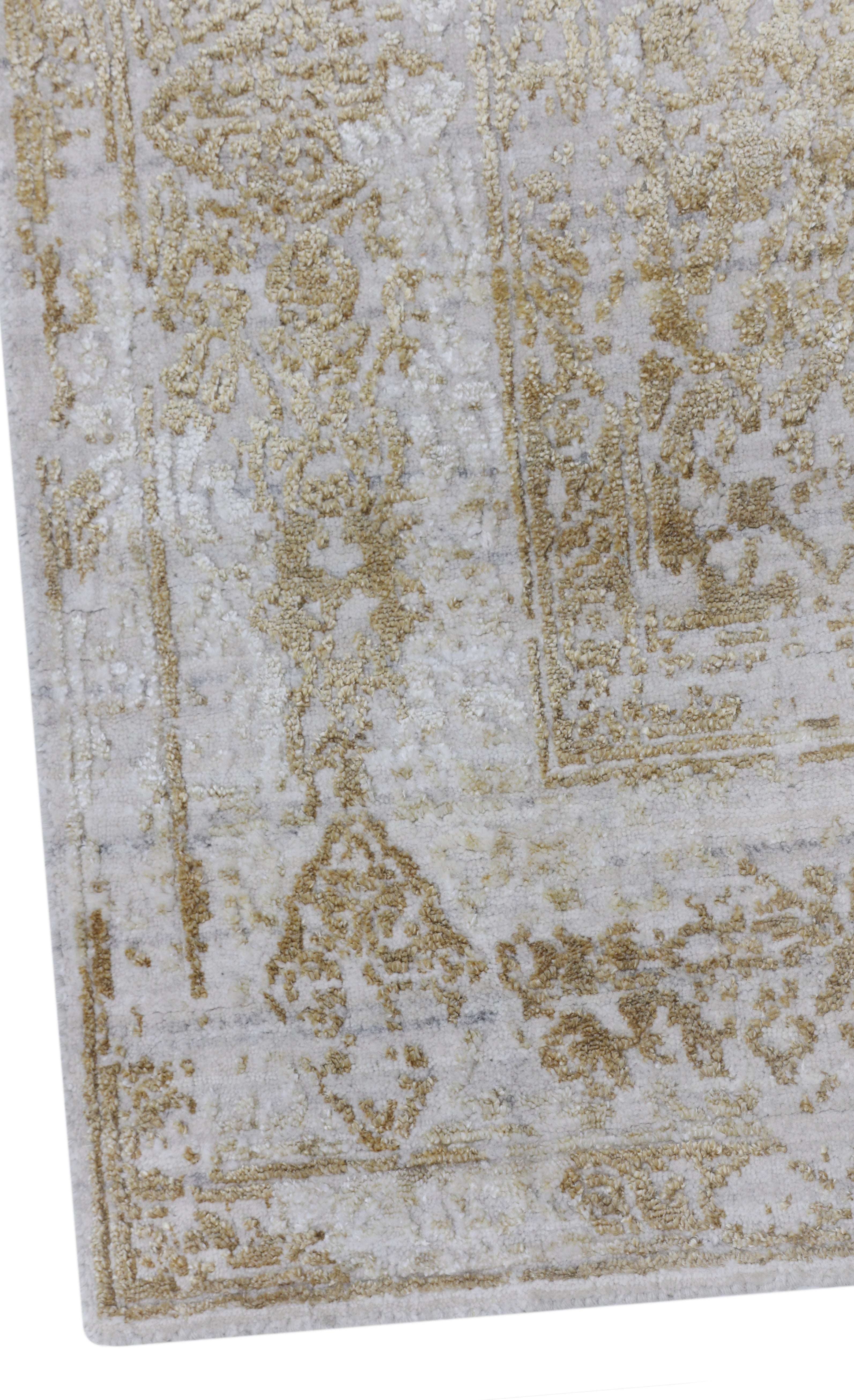 MYTHOS | 6' x 9' FT | TRANSITIONAL RUGS | IVORY GOLD COLOR